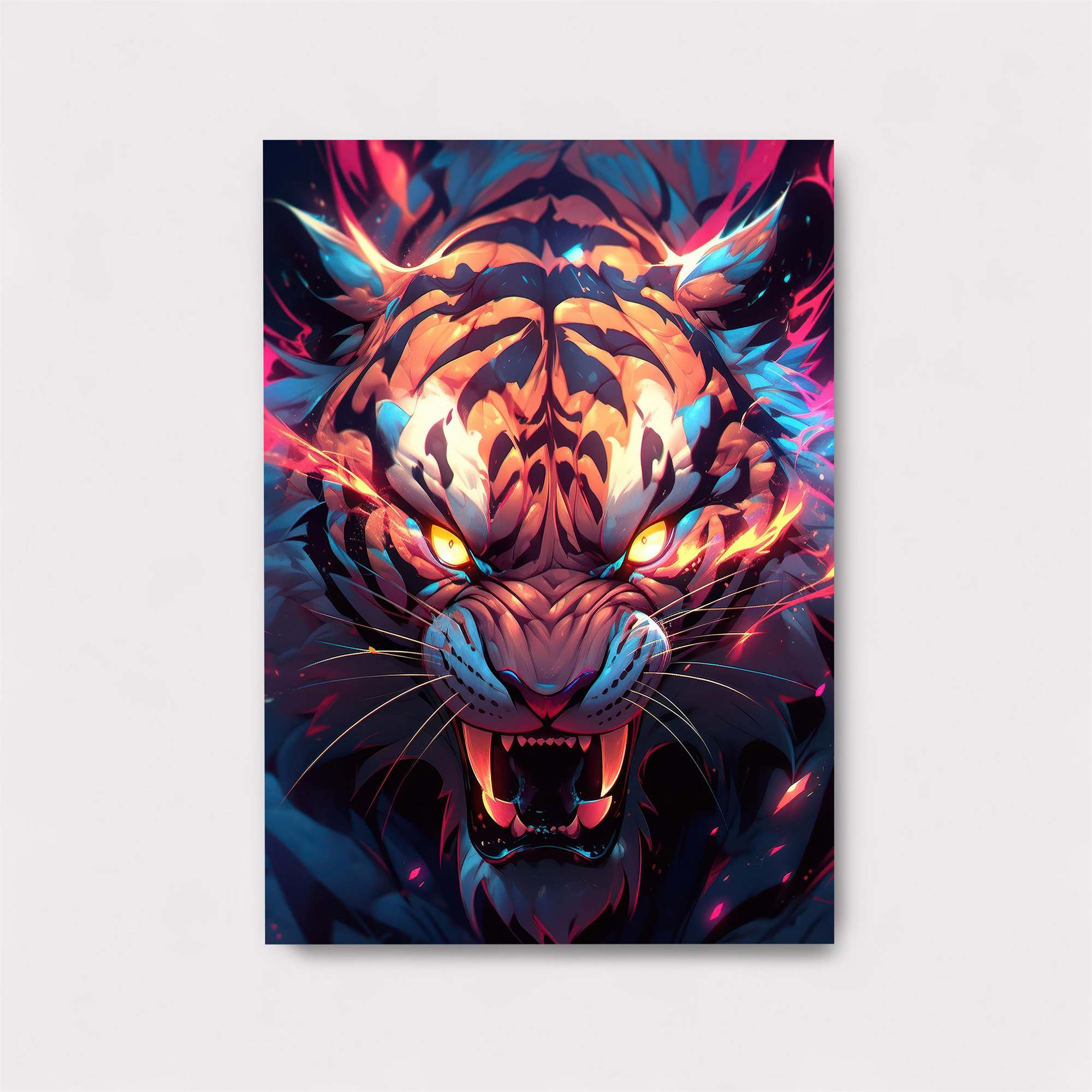 Fiery Rage Safe Wall Magnetic / M