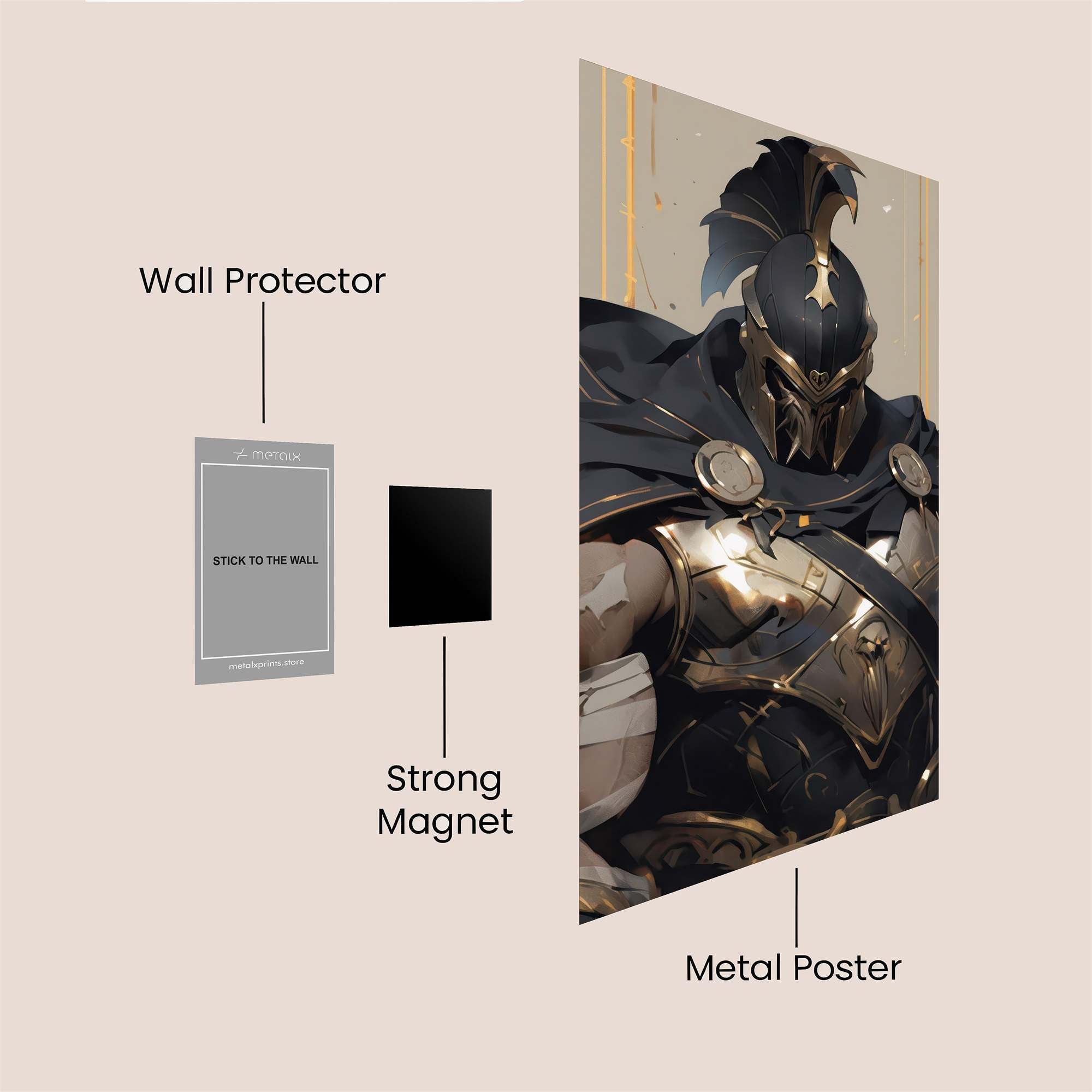 Spartan Valor Safe Wall Magnetic / M