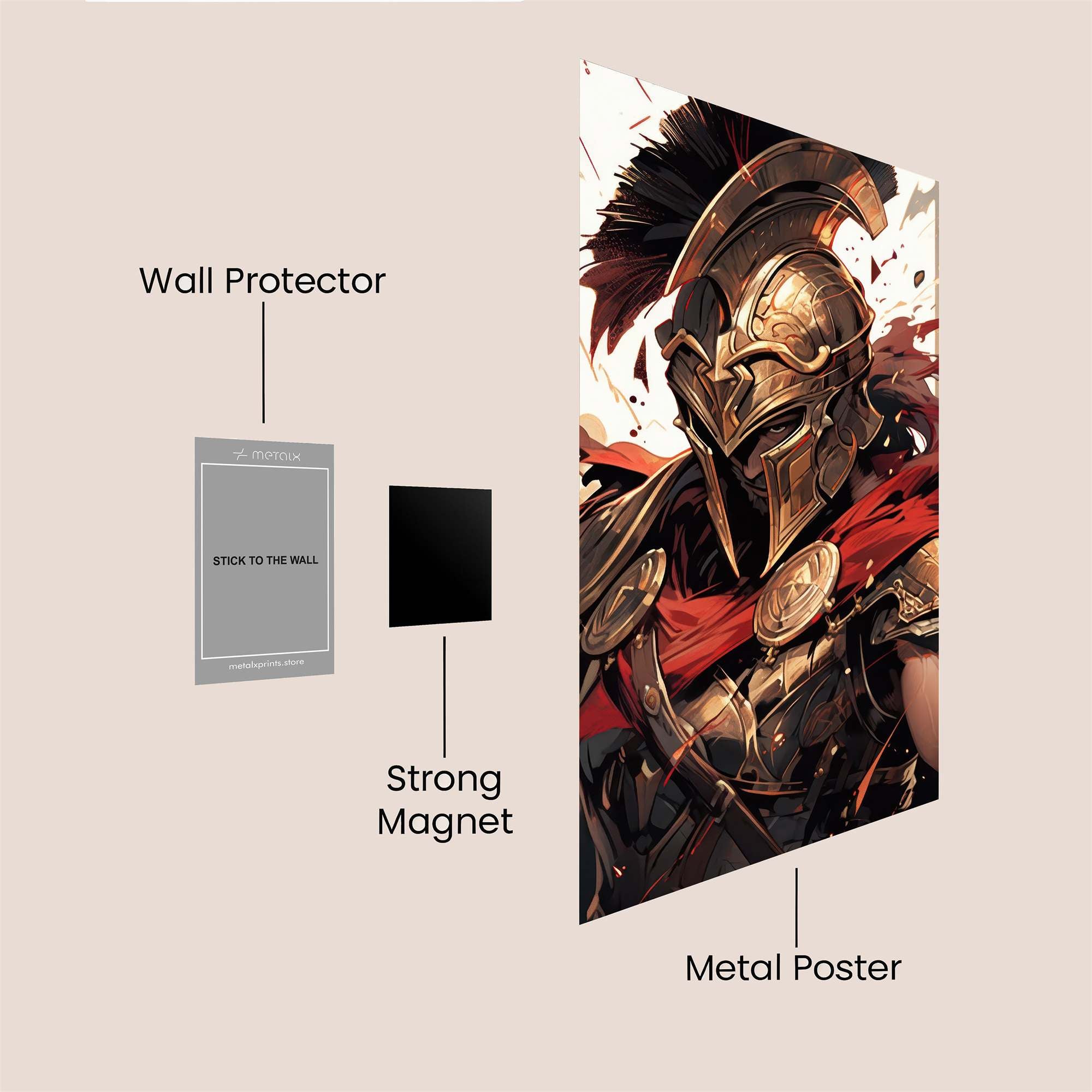 Spartan Valor Safe Wall Magnetic / M