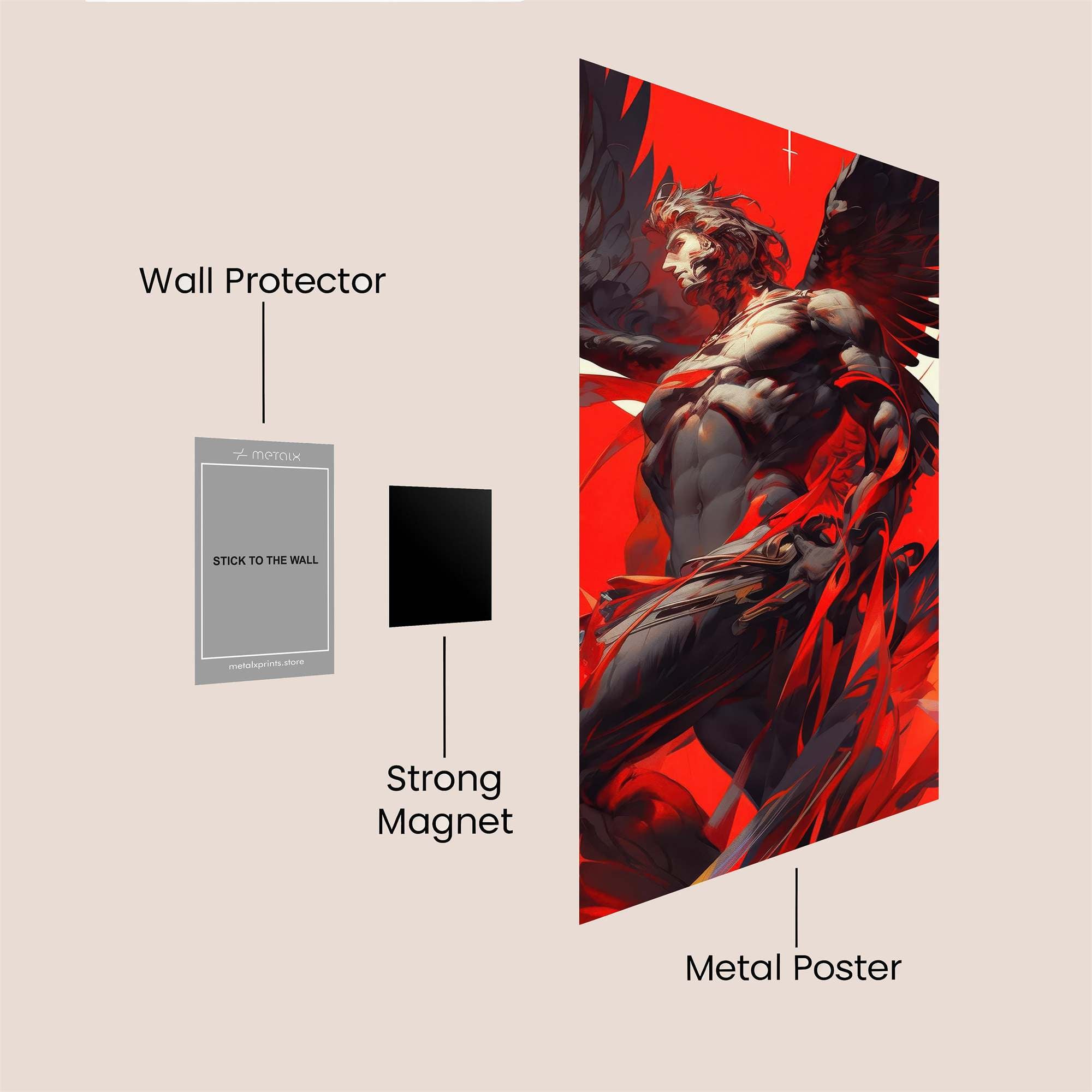 Dark Ascension Safe Wall Magnetic / M
