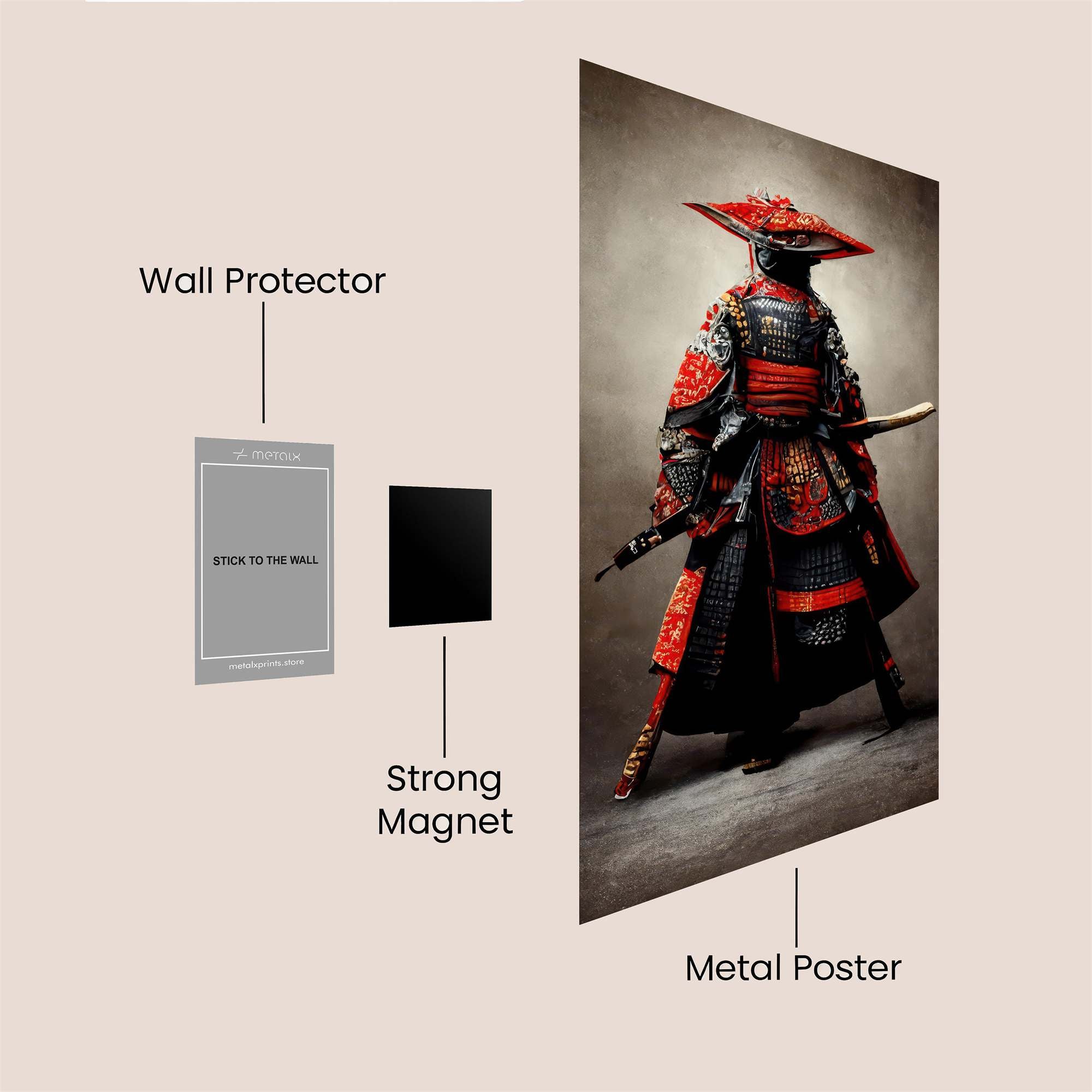 Samurai Serenity Safe Wall Magnetic / M