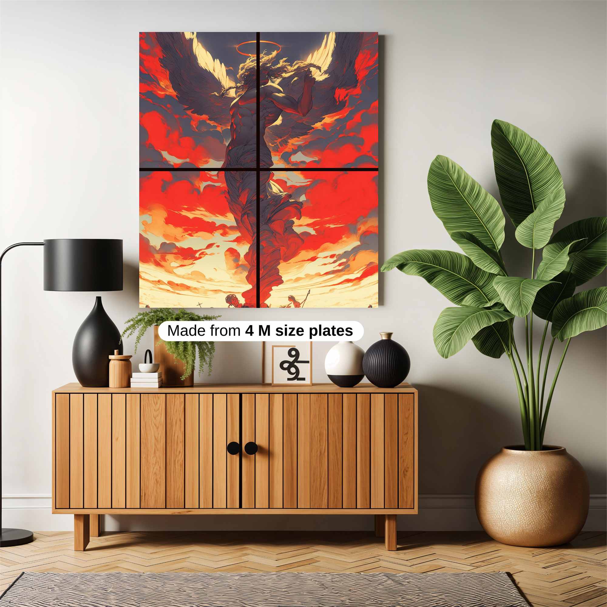 Lucifer Ascending Safe Wall Magnetic / M