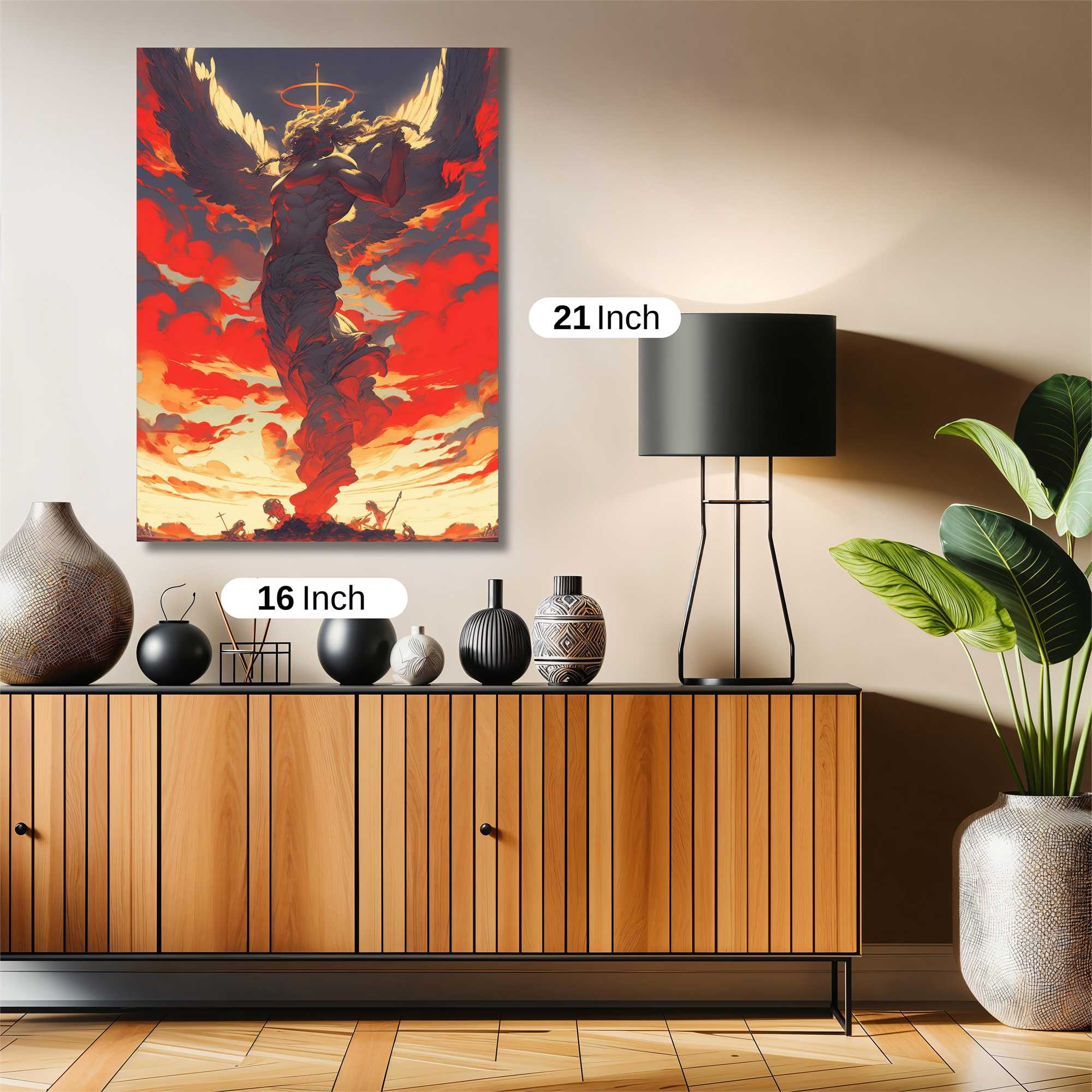 Lucifer Ascending Safe Wall Magnetic / M