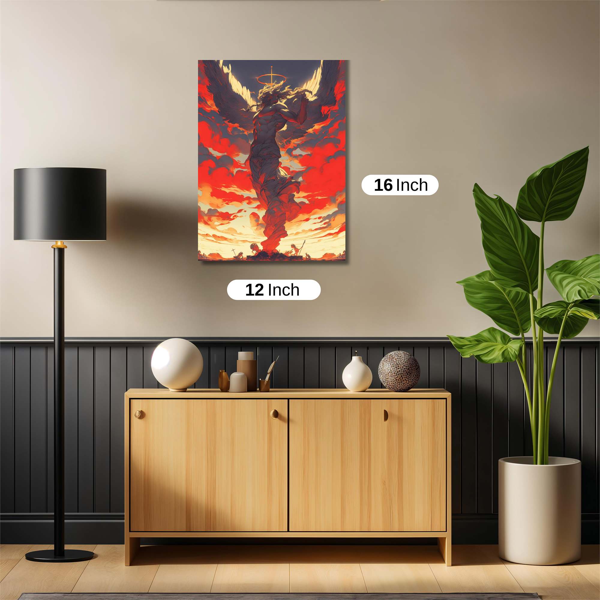 Lucifer Ascending Safe Wall Magnetic / M