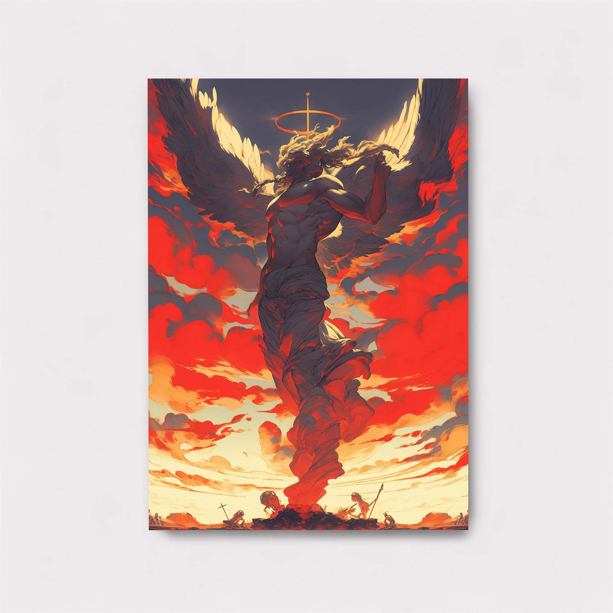 Lucifer Ascending Safe Wall Magnetic / M