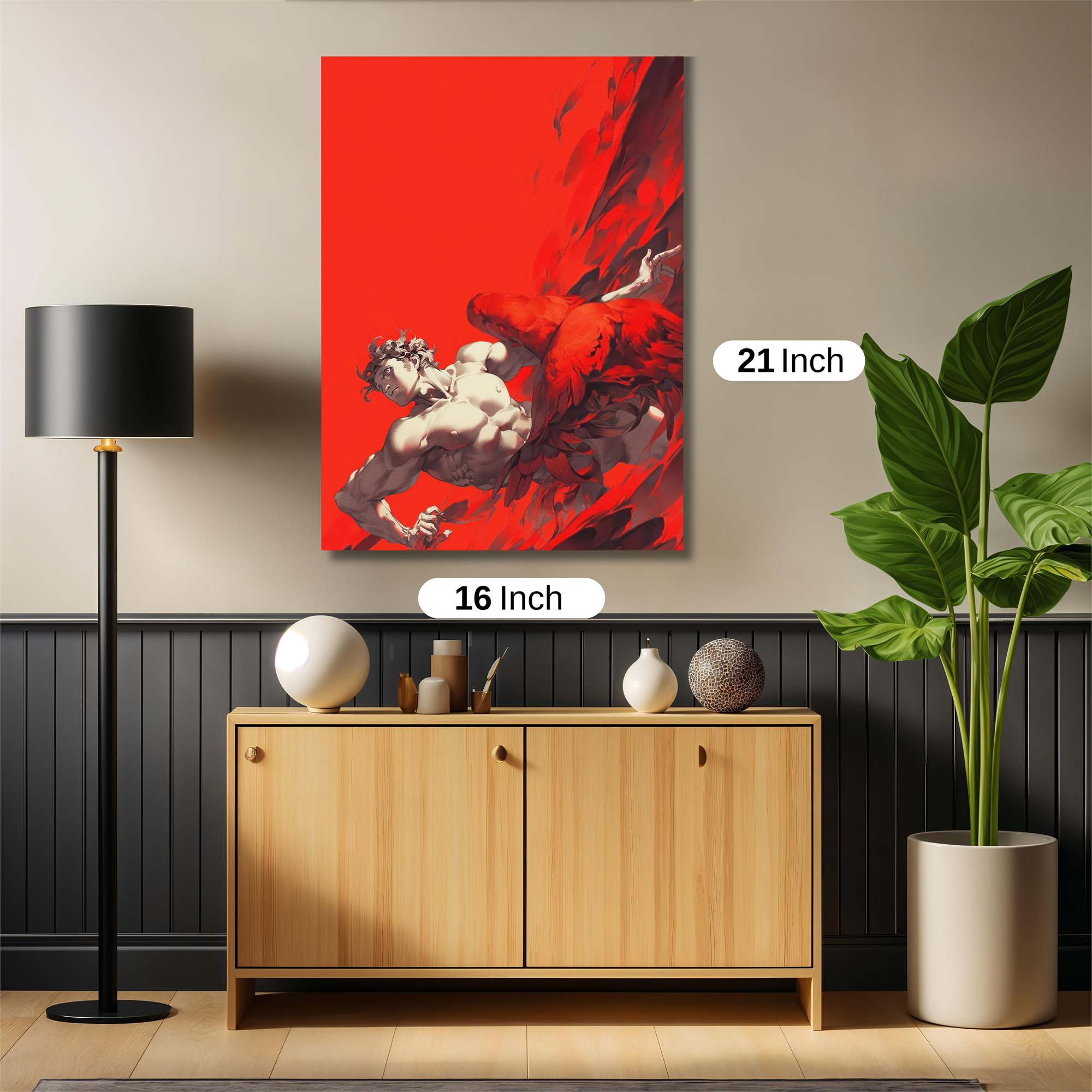 Icarus Ascends Safe Wall Magnetic / M