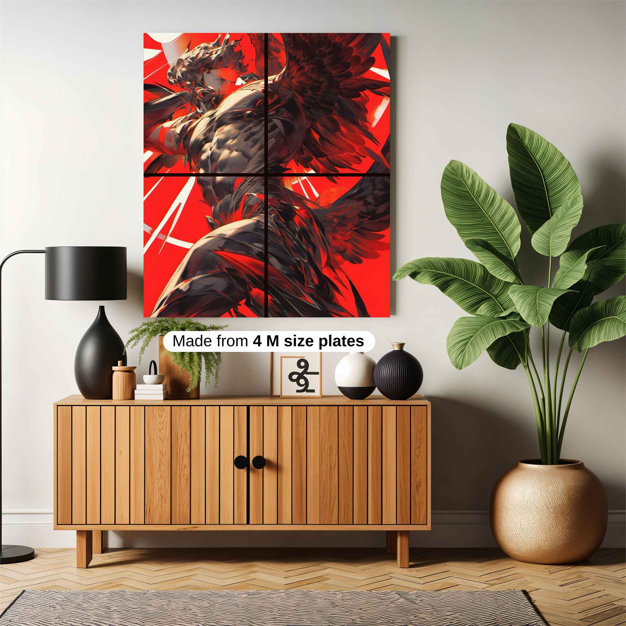 Angel Unleashed Safe Wall Magnetic / M