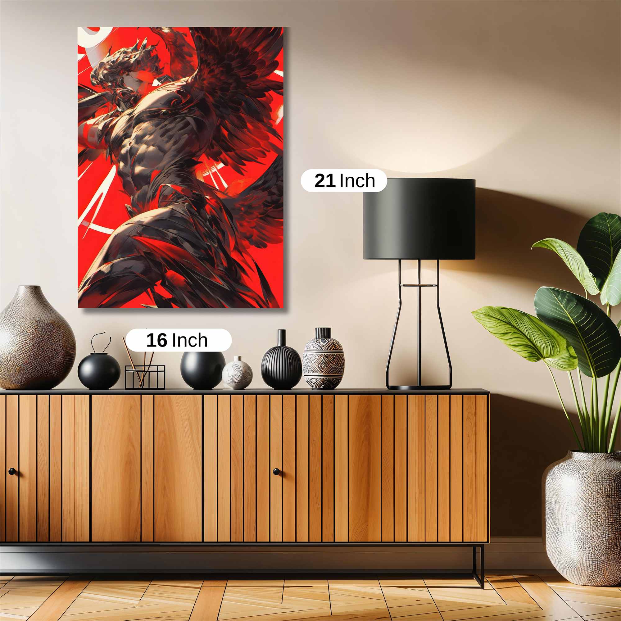 Angel Unleashed Safe Wall Magnetic / M