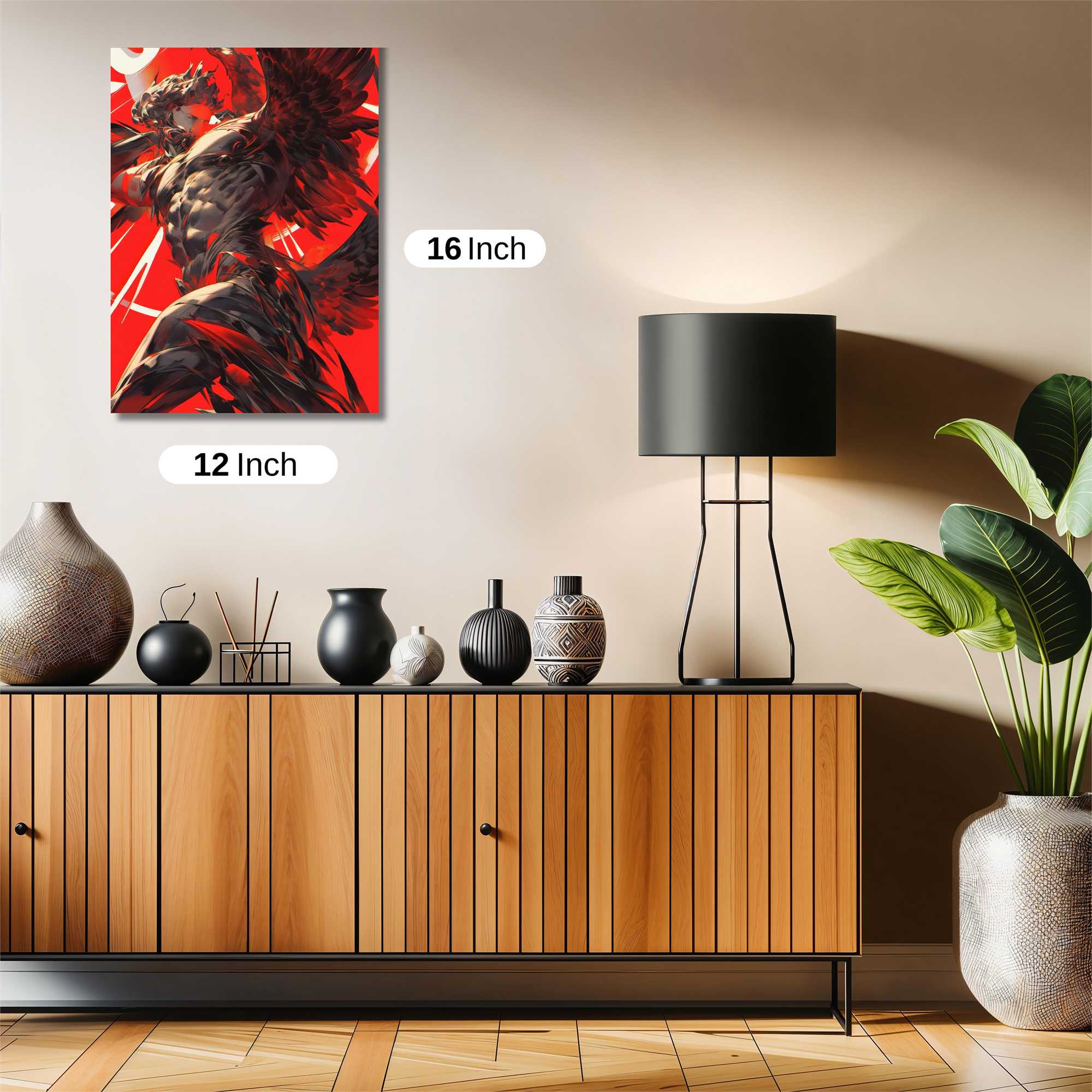 Angel Unleashed Safe Wall Magnetic / M