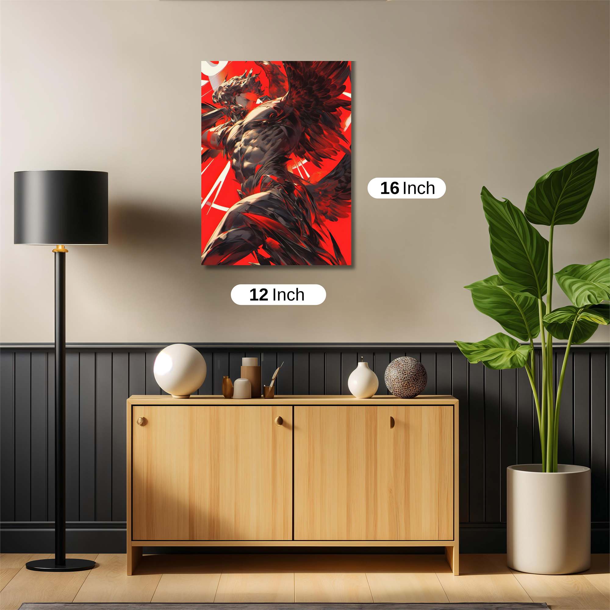 Angel Unleashed Safe Wall Magnetic / M