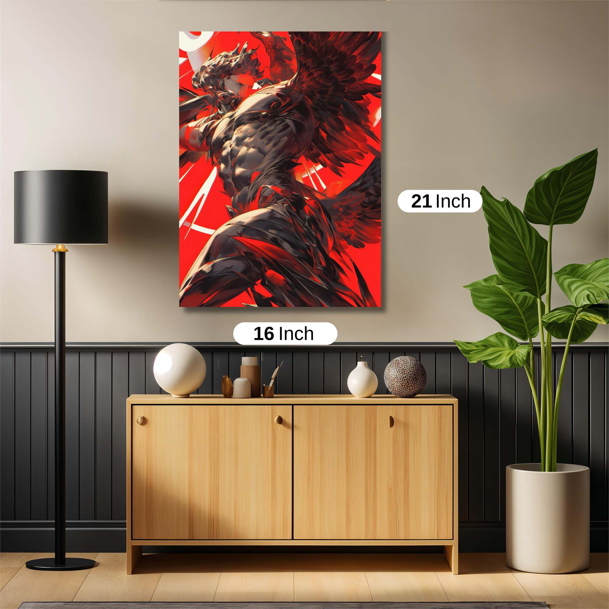 Angel Unleashed Safe Wall Magnetic / M