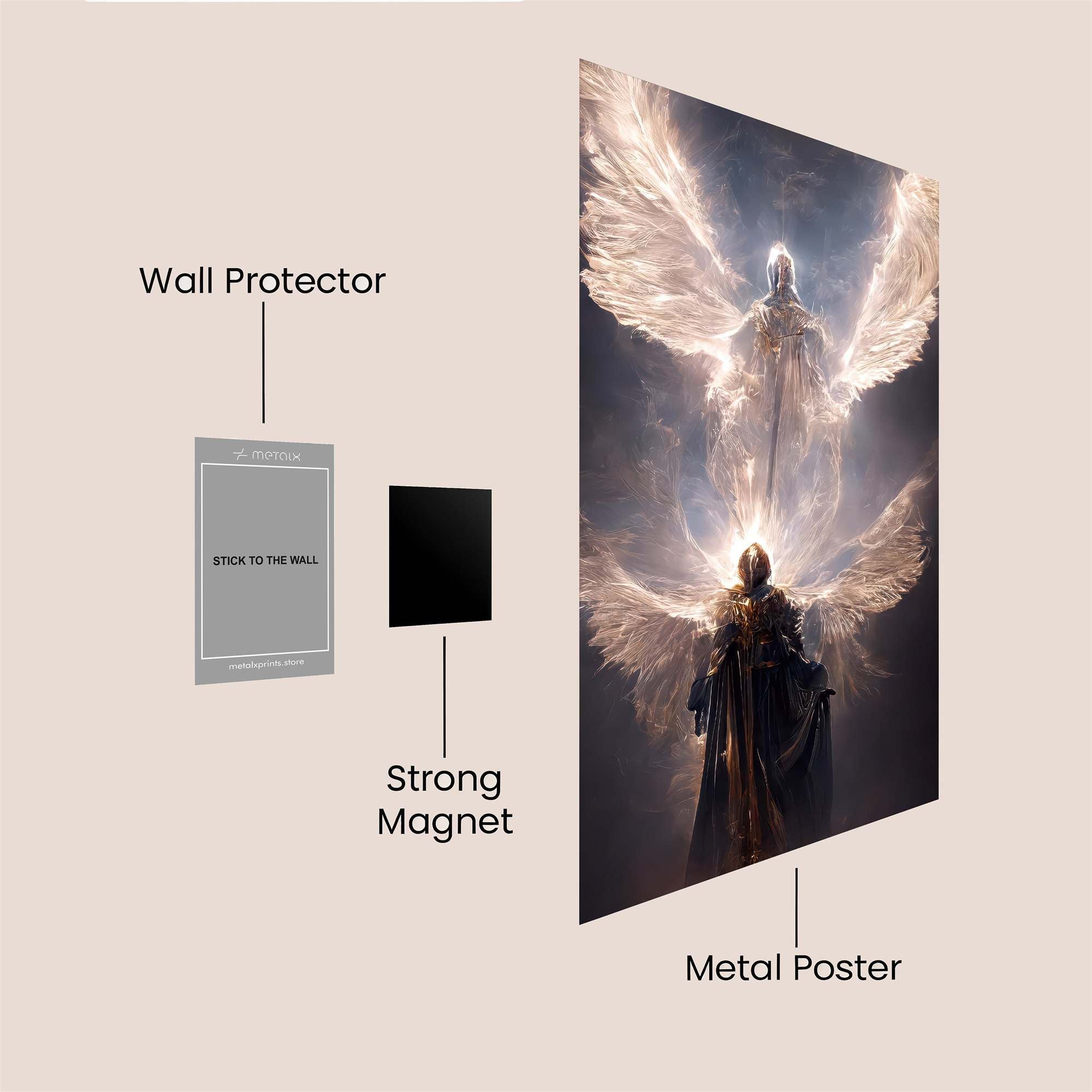 Knightly Ascension Safe Wall Magnetic / M