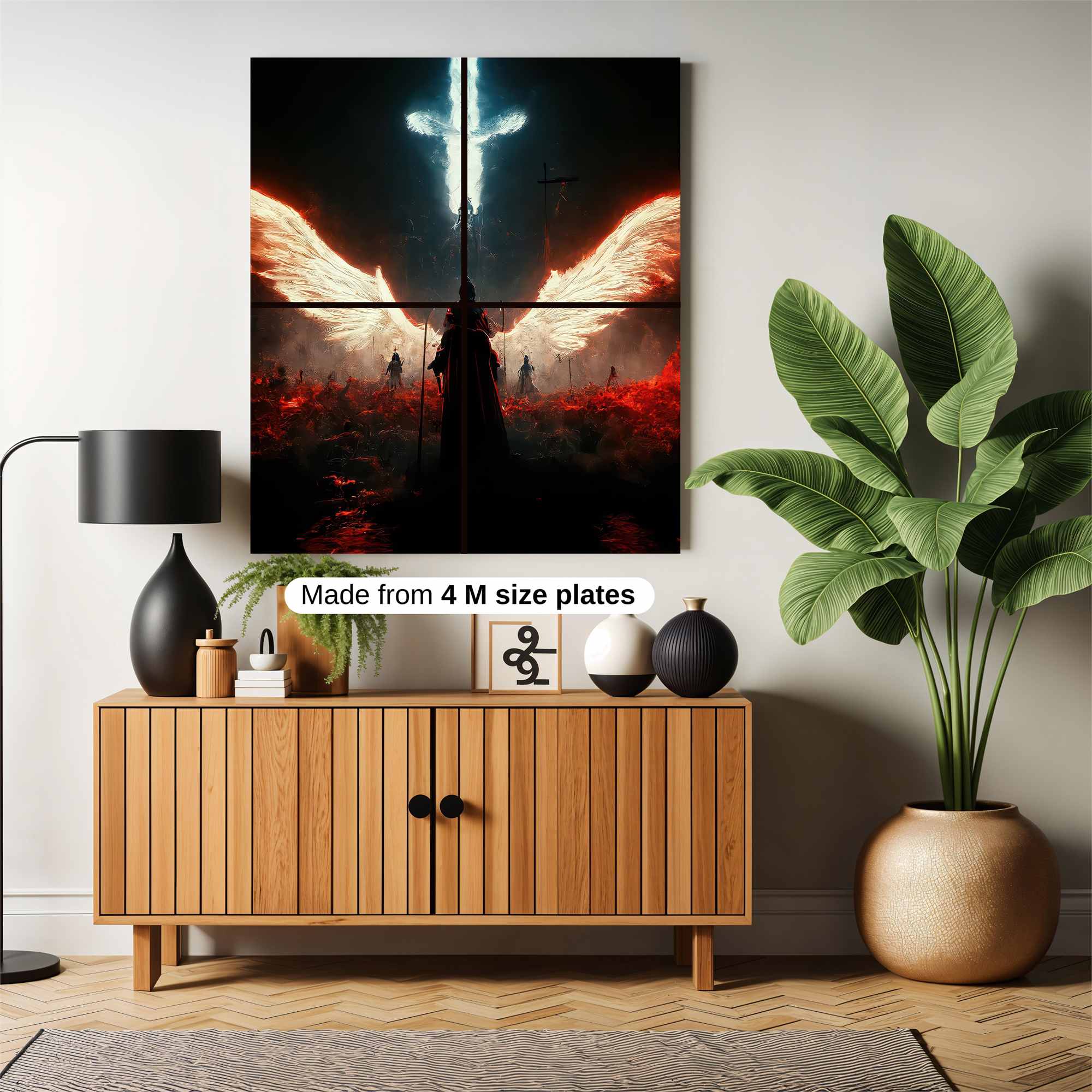 Angel Apocalypse Safe Wall Magnetic / M