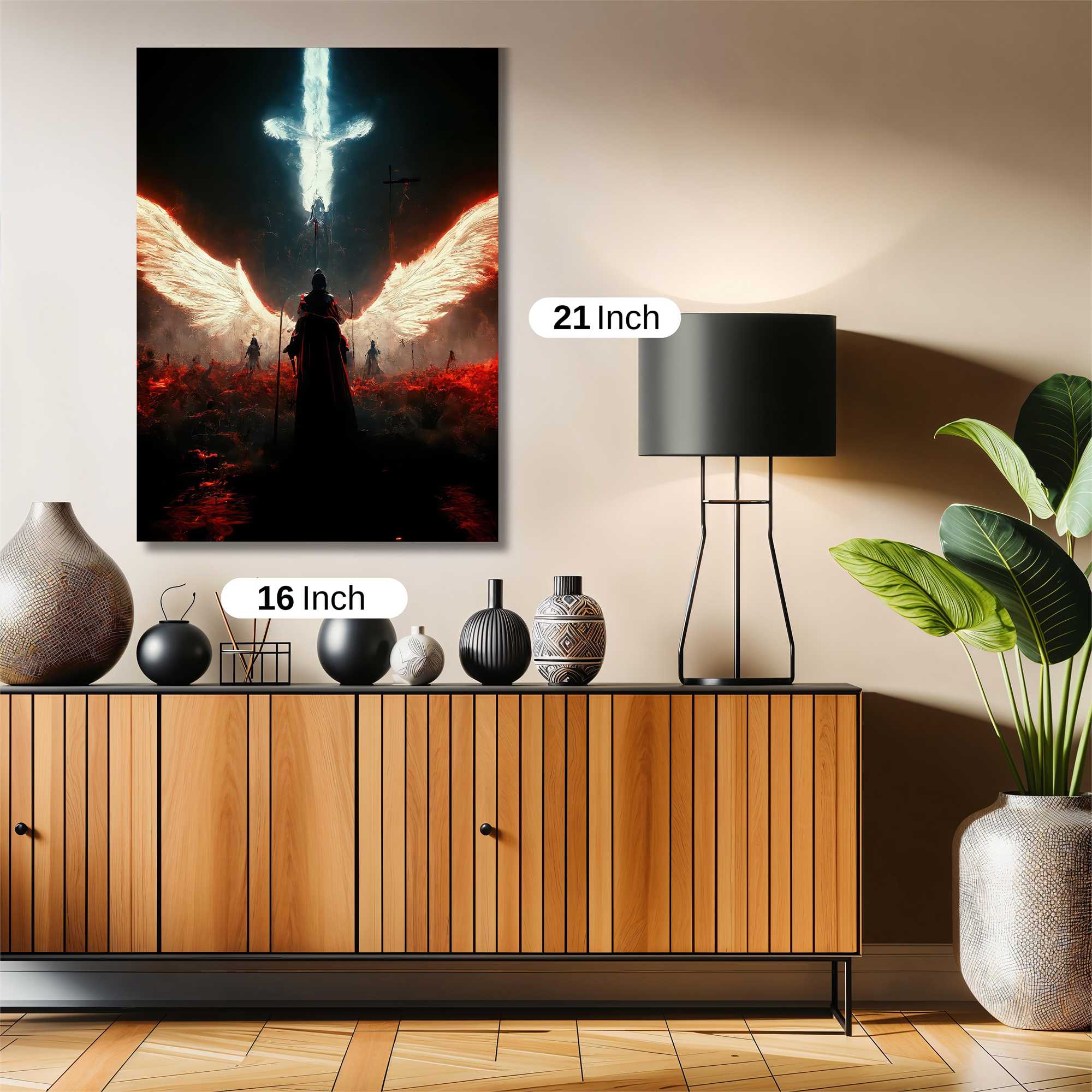 Angel Apocalypse Safe Wall Magnetic / M
