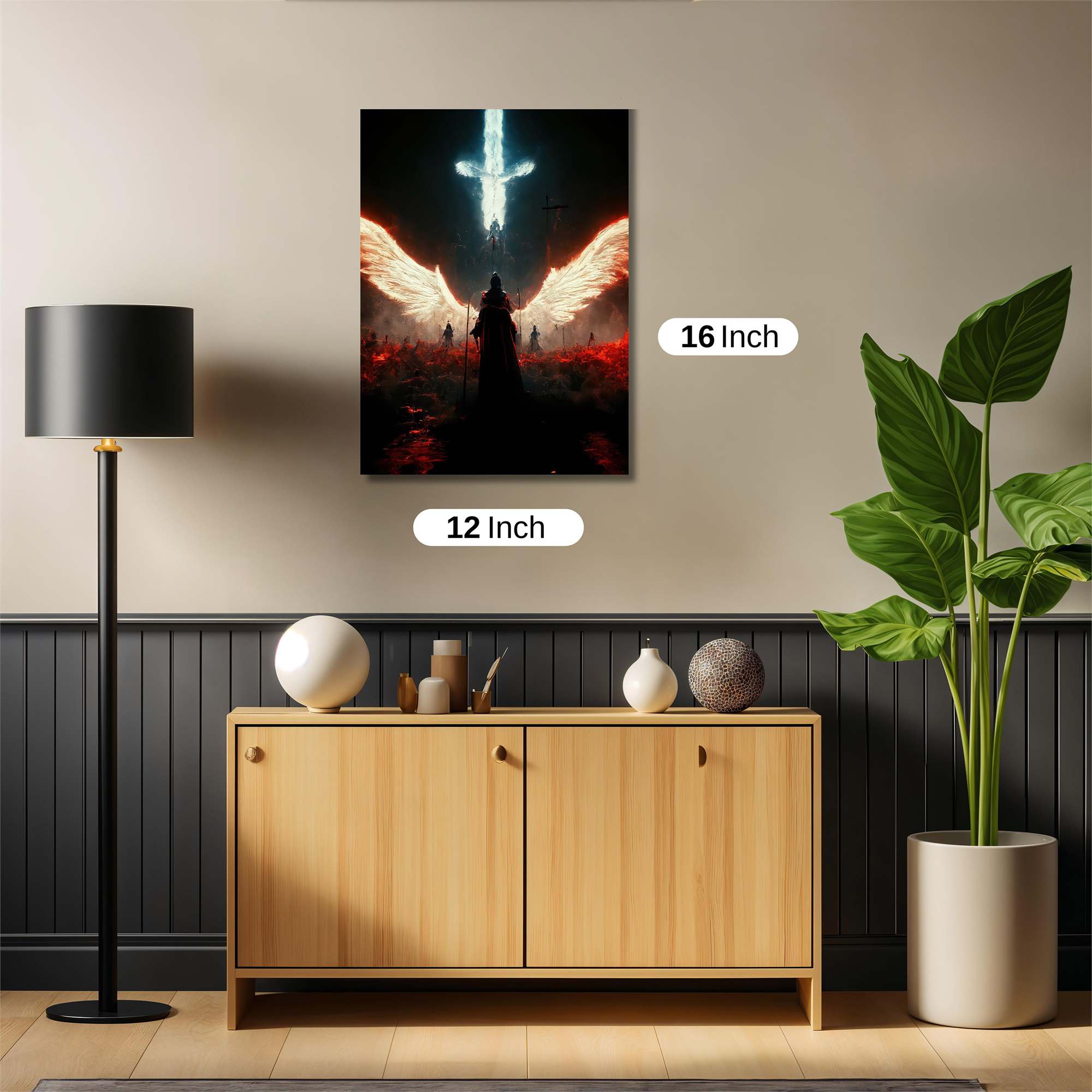 Angel Apocalypse Safe Wall Magnetic / M