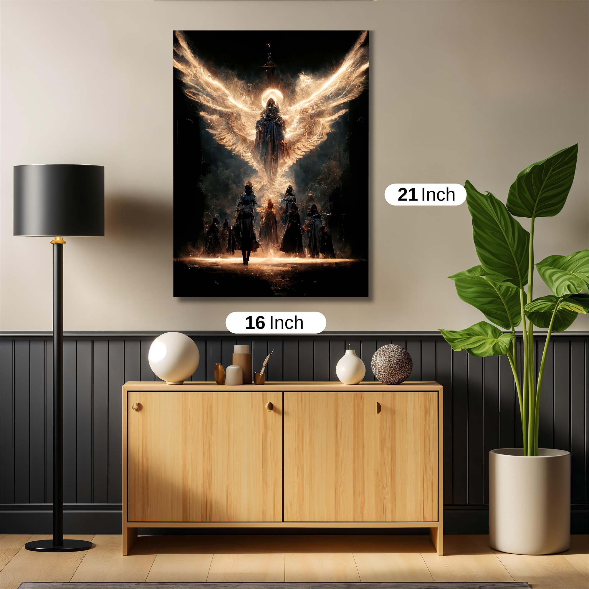 Angel Ascendant Safe Wall Magnetic / M