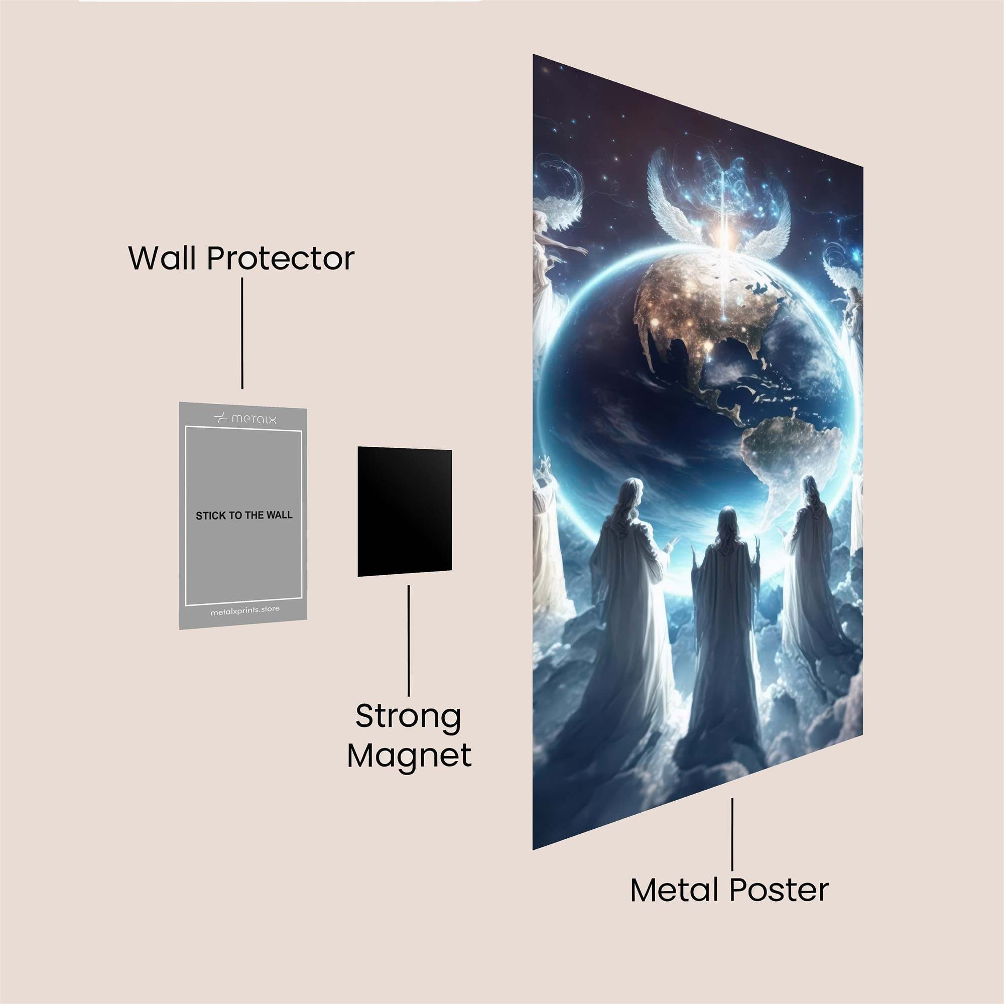 Earth Guardians Safe Wall Magnetic / M