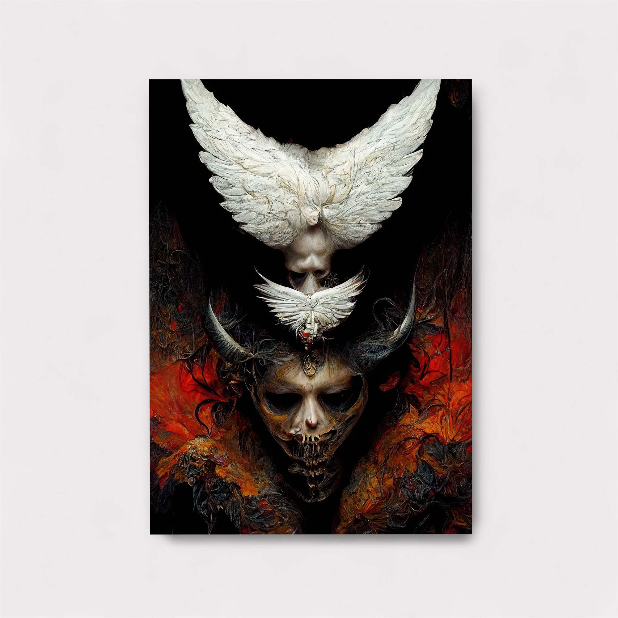 Angel-Demon Safe Wall Magnetic / M