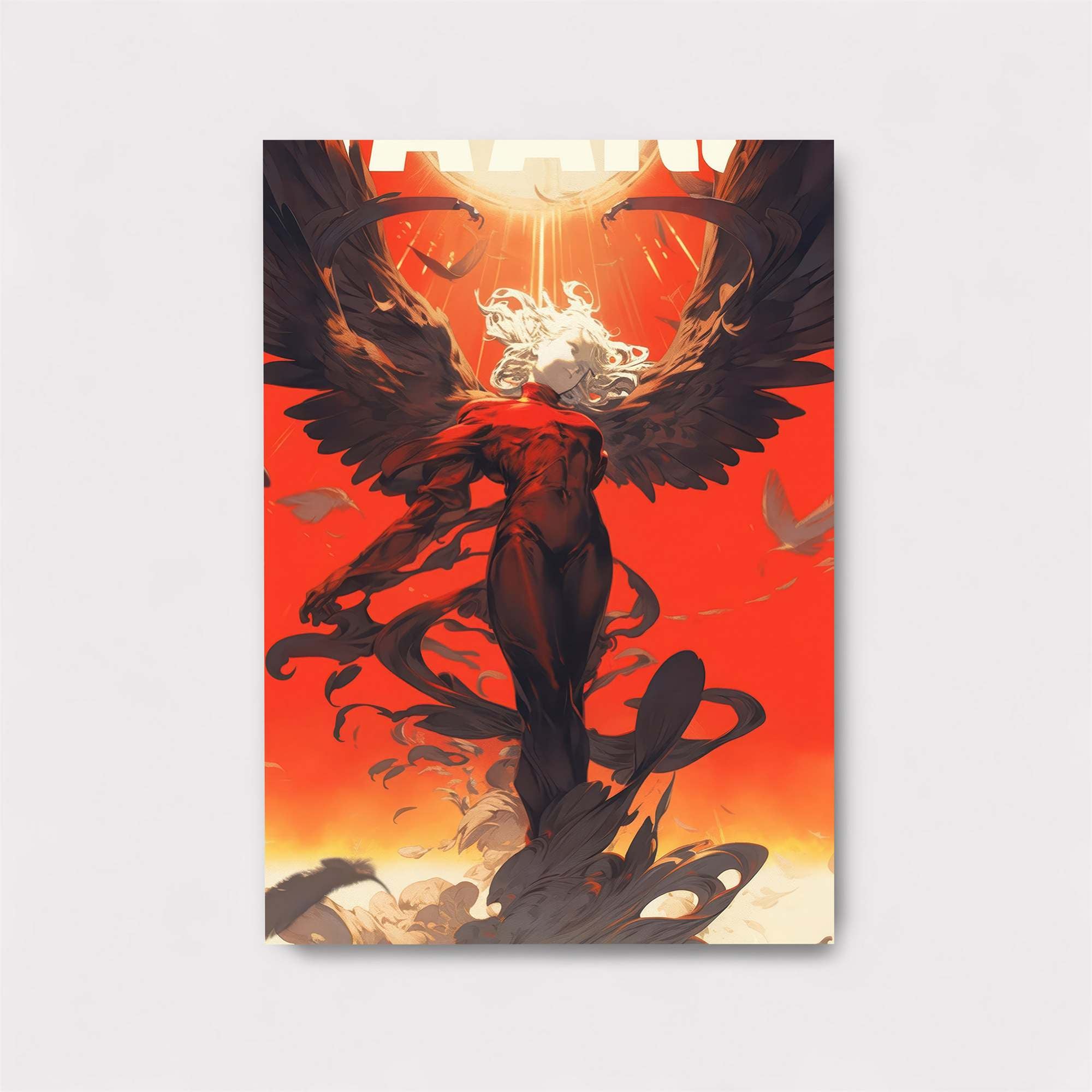 Angel Ascends Safe Wall Magnetic / M