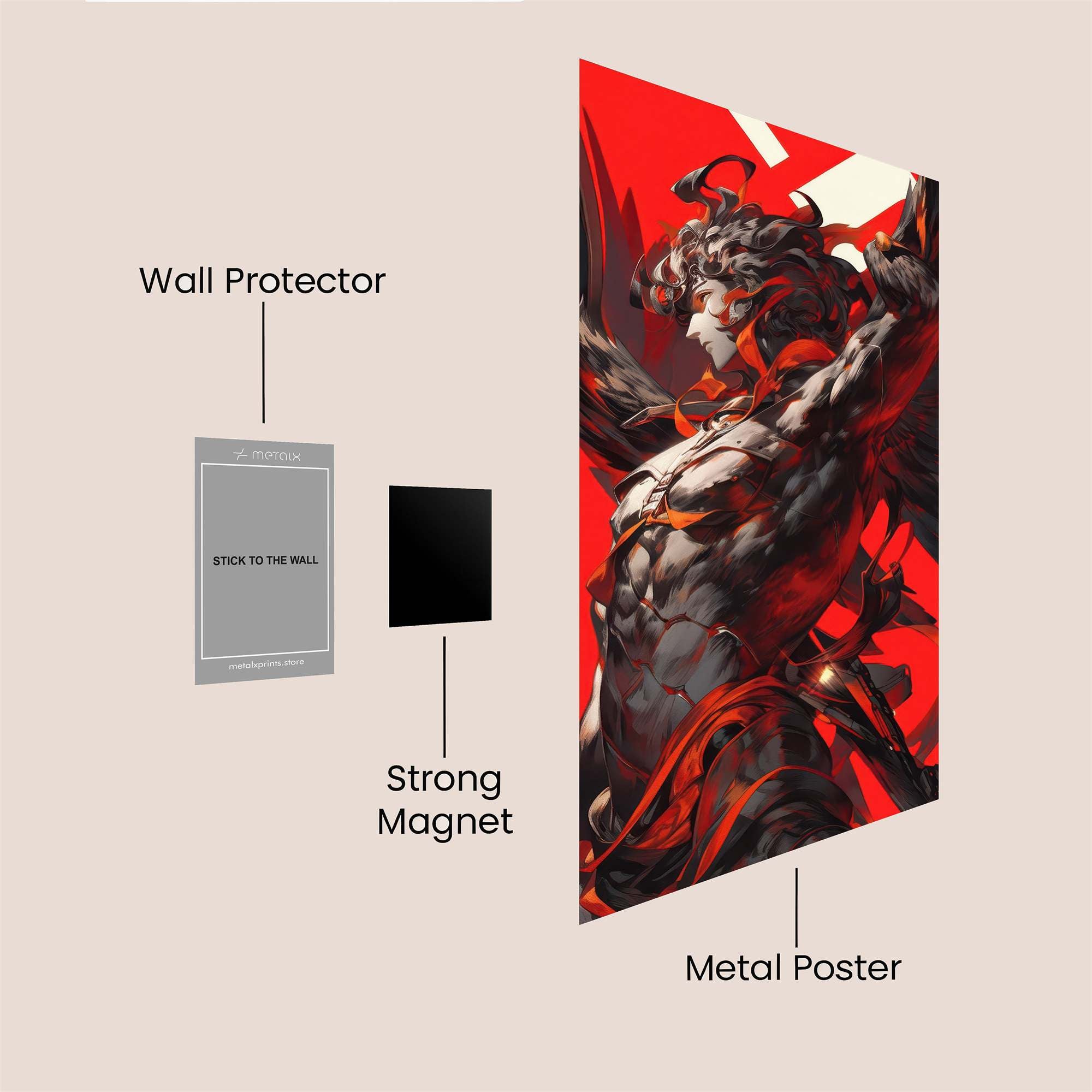 Dark Ascension Safe Wall Magnetic / M