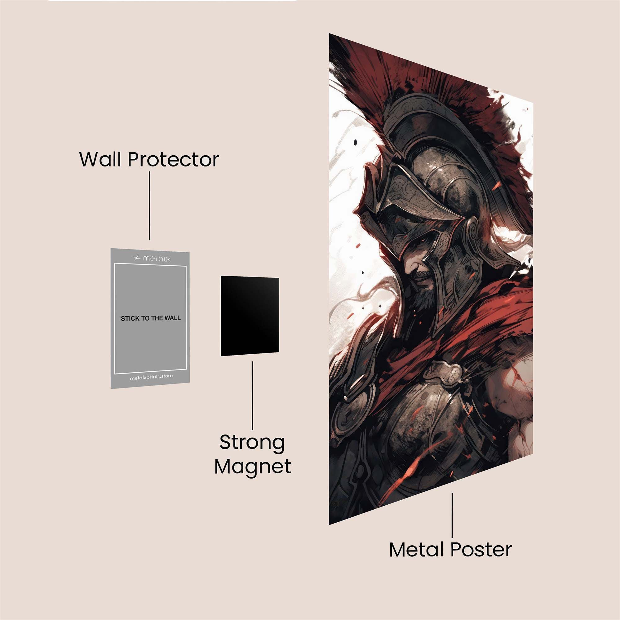 Spartan Valor Safe Wall Magnetic / M