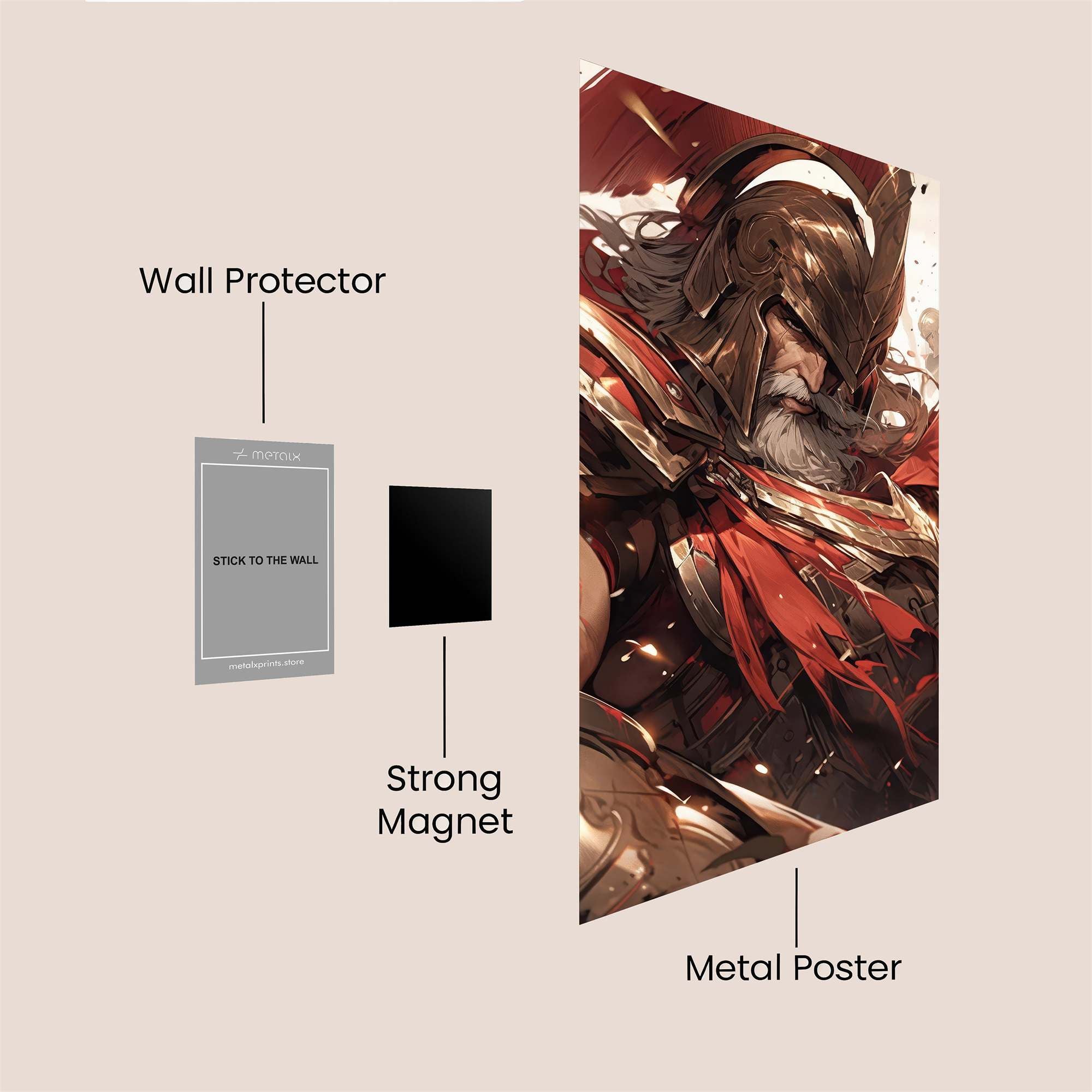 Spartan Valor Safe Wall Magnetic / M