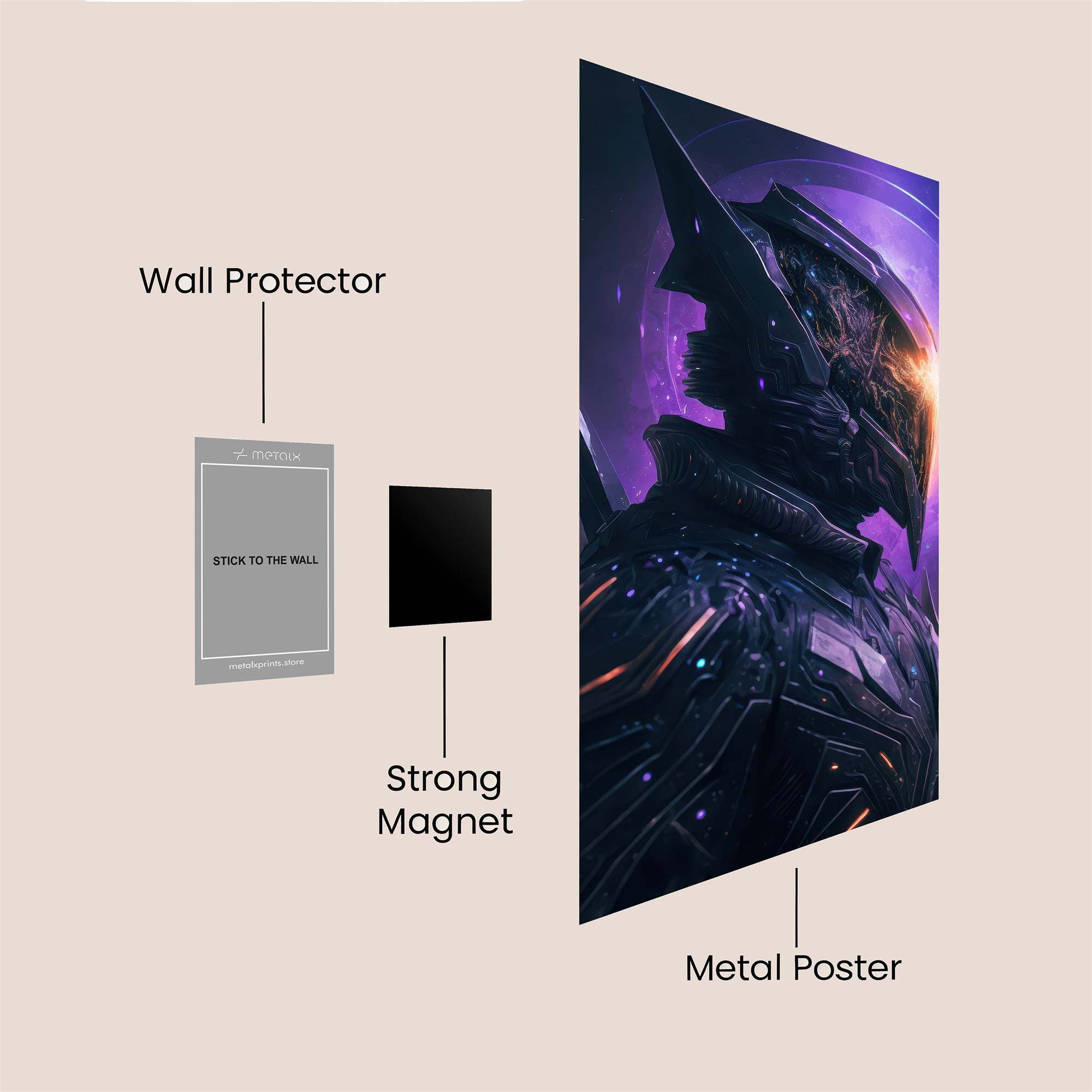 Knight Enigma Safe Wall Magnetic / M