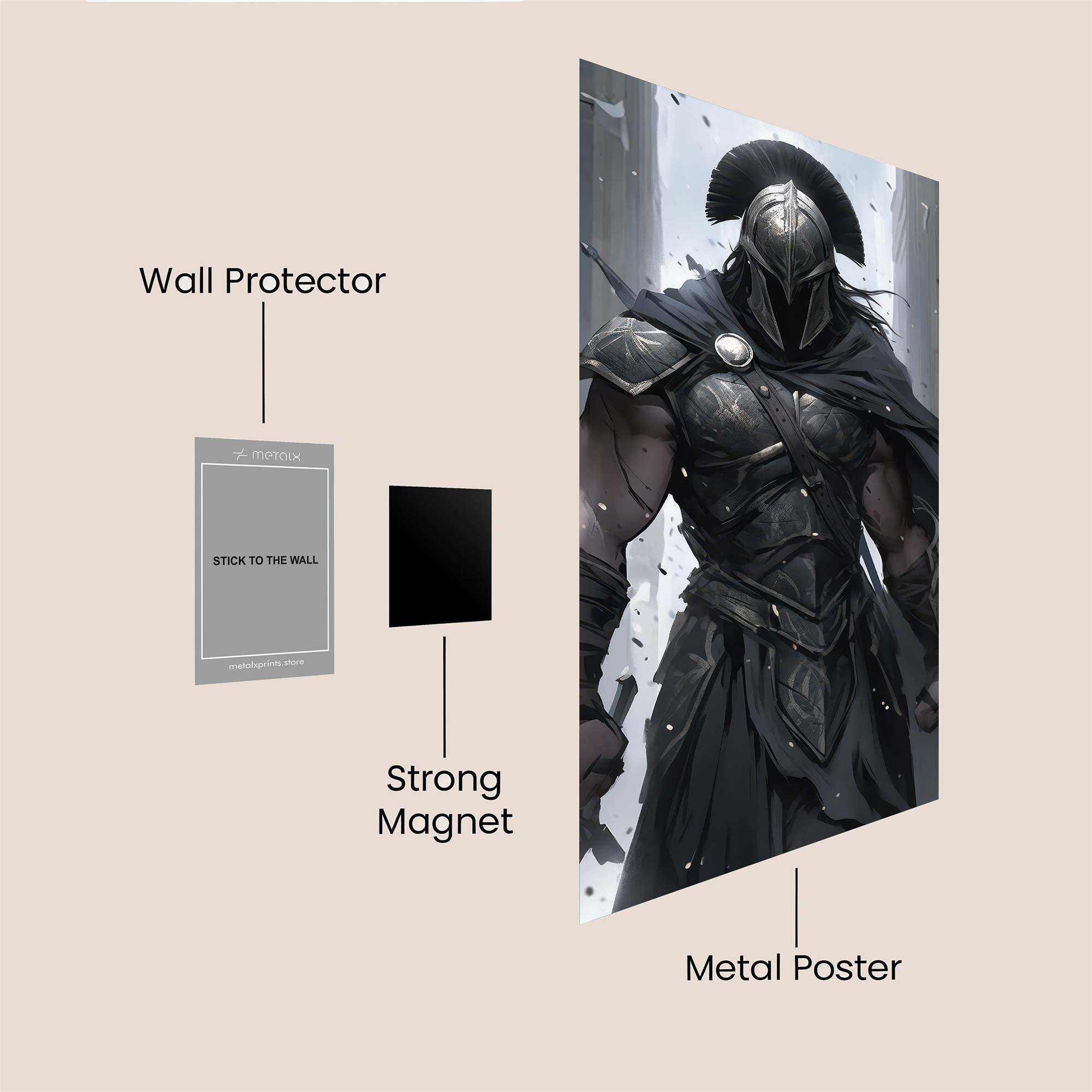 Spartan Storm Safe Wall Magnetic / M