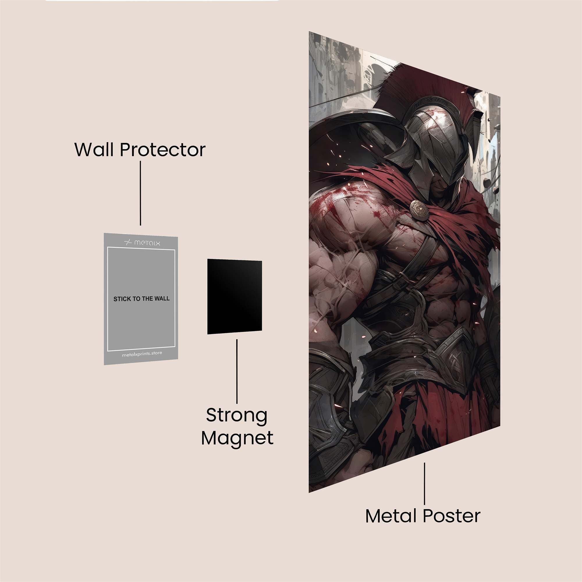 Spartan Resolute Safe Wall Magnetic / M