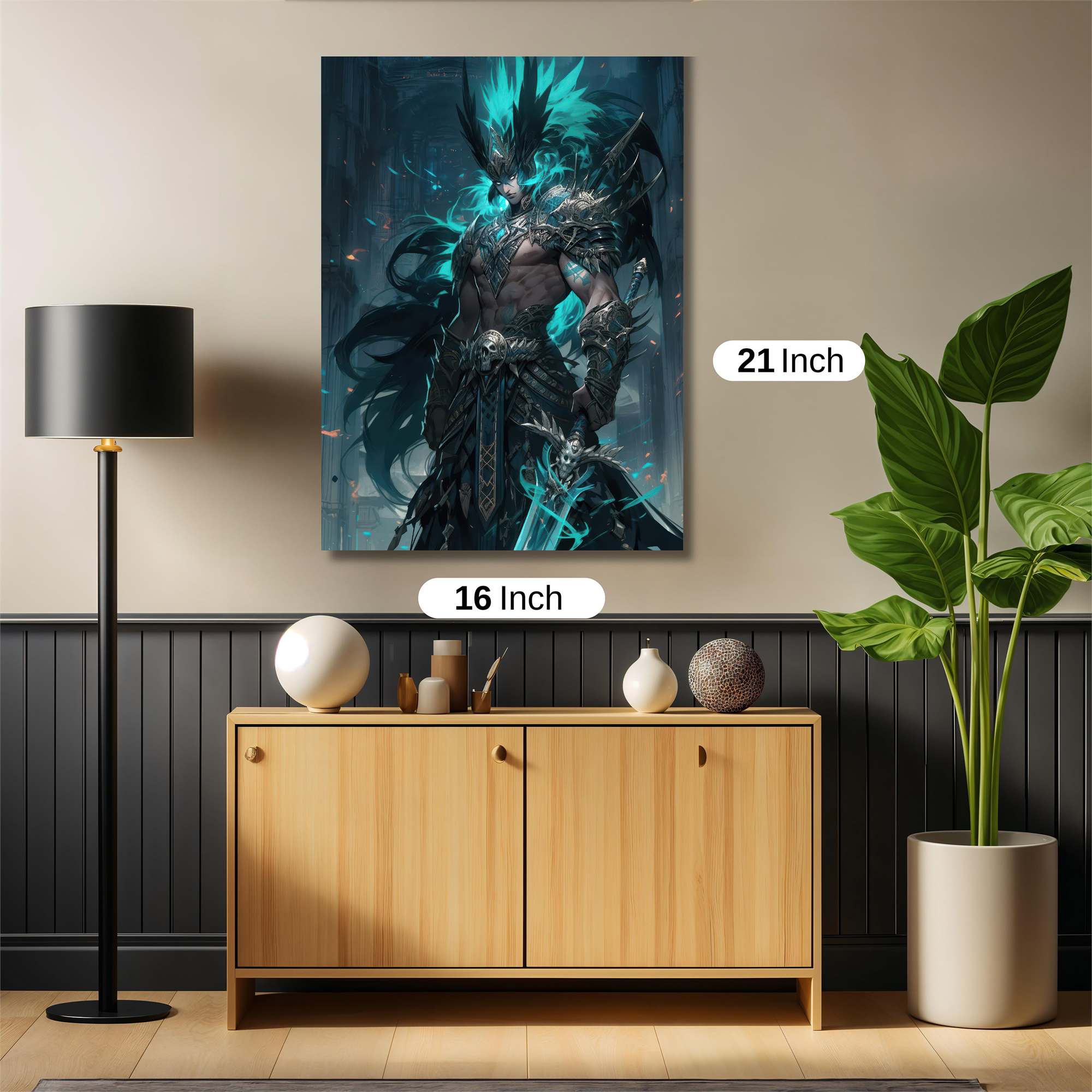 Necrotic Fury Safe Wall Magnetic / M