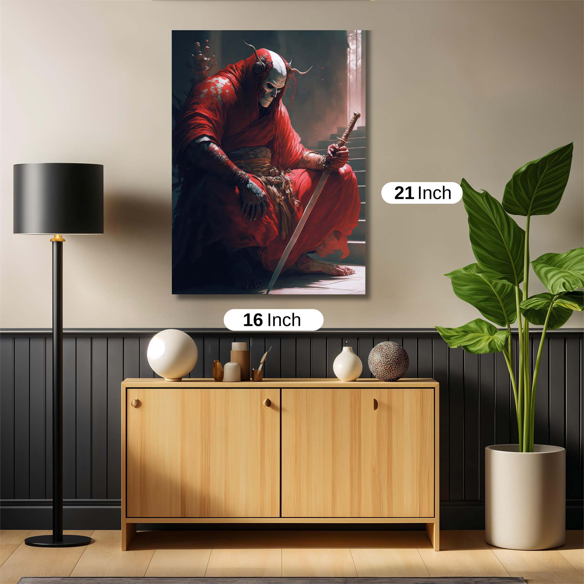 Demon Weary Safe Wall Magnetic / M