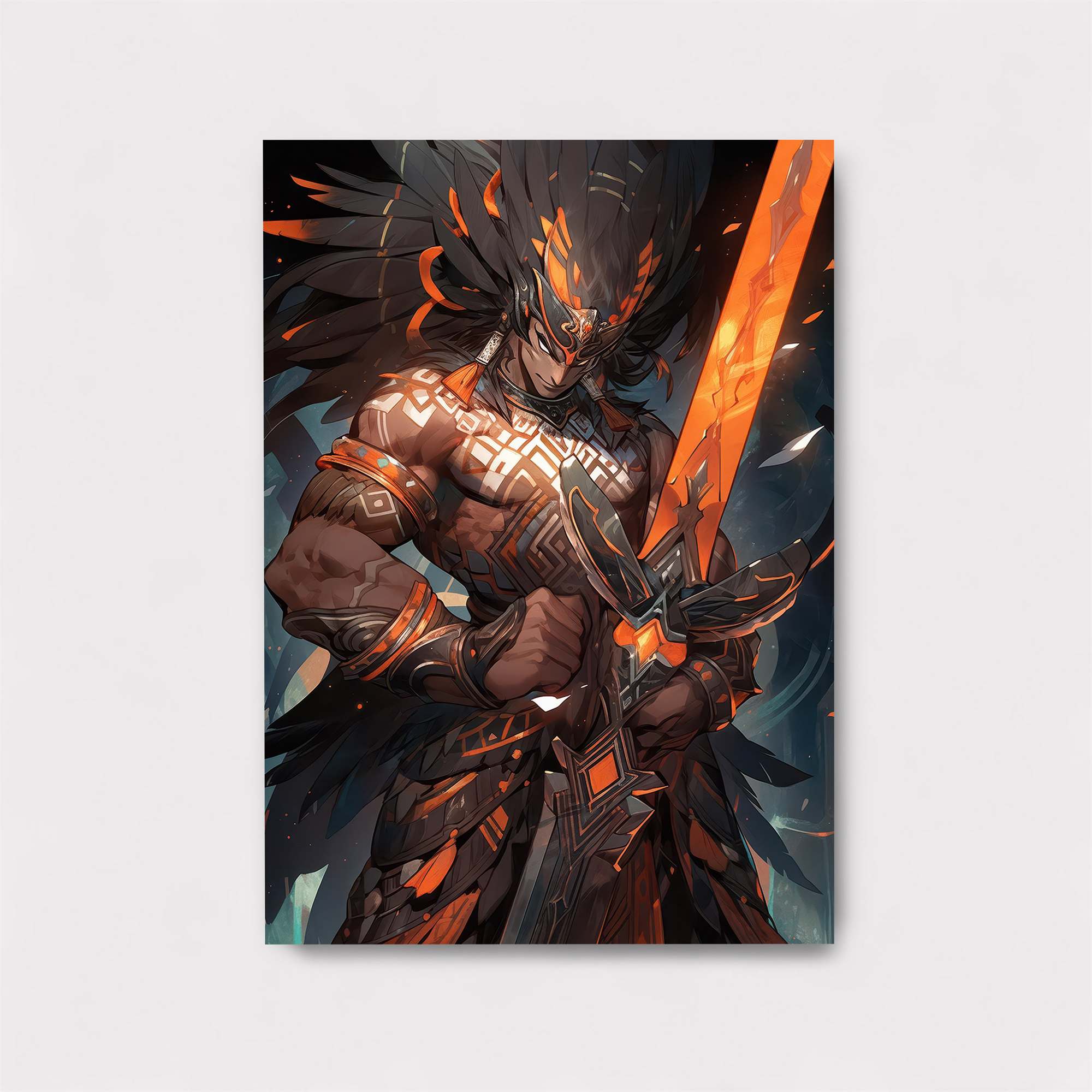 Warrior Blaze Safe Wall Magnetic / M