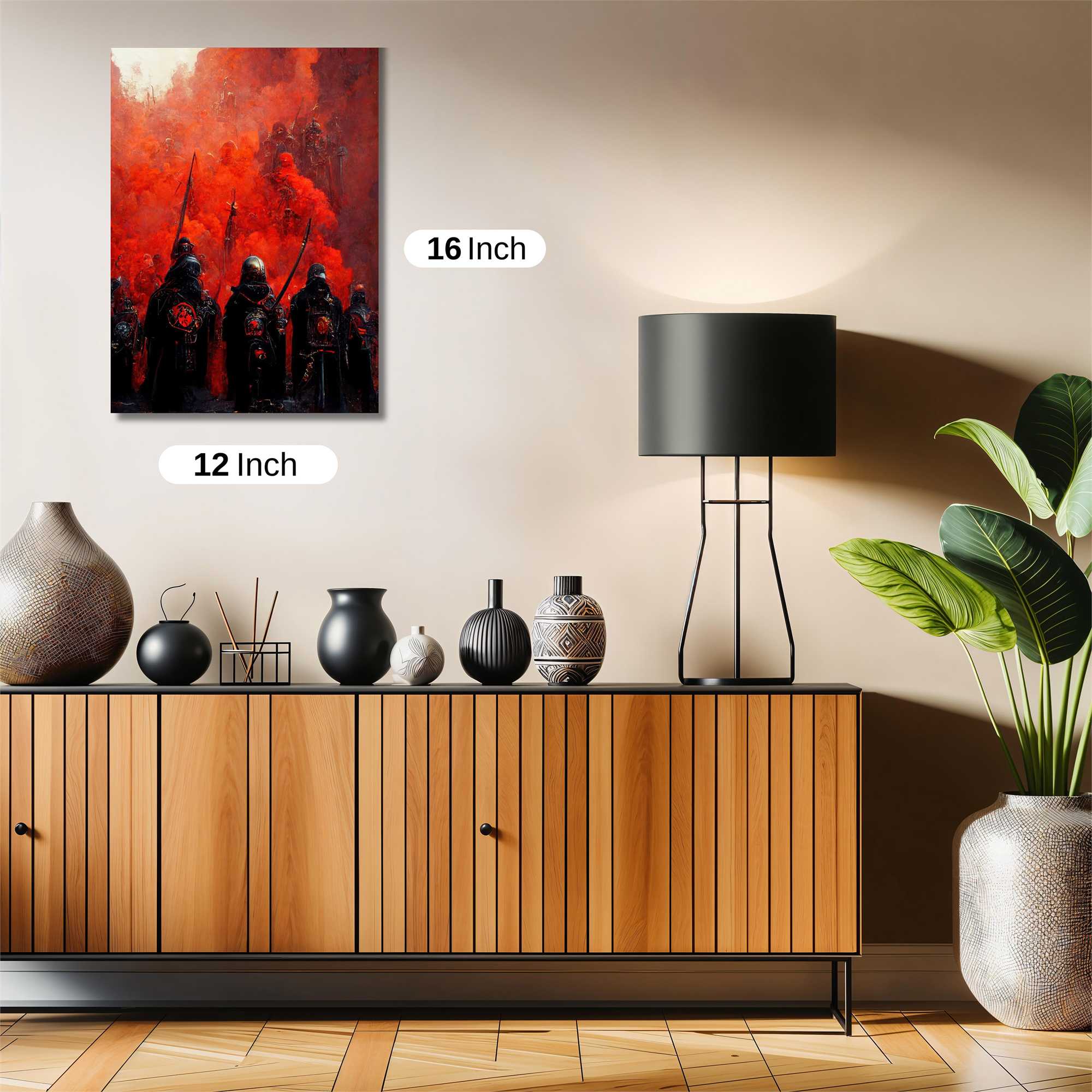 Warriors Enflamed Safe Wall Magnetic / M