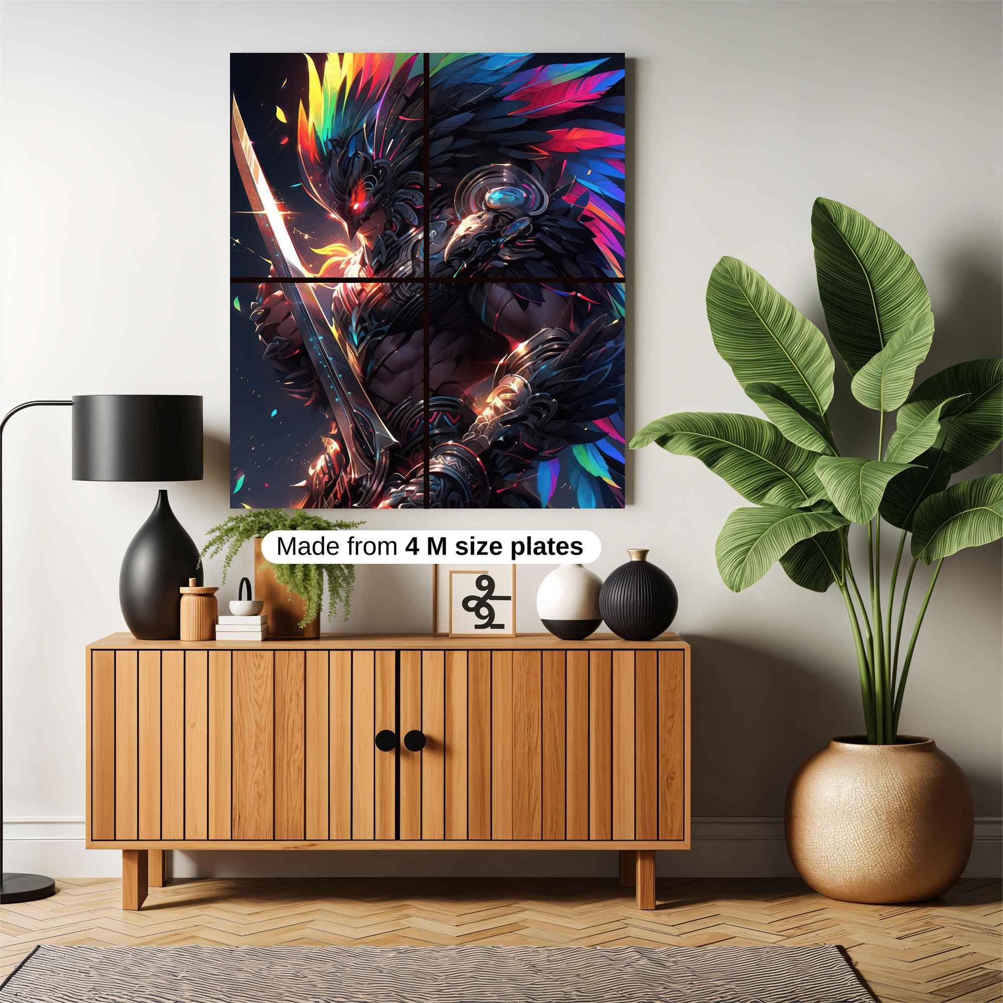 Rainbow Warrior Safe Wall Magnetic / M
