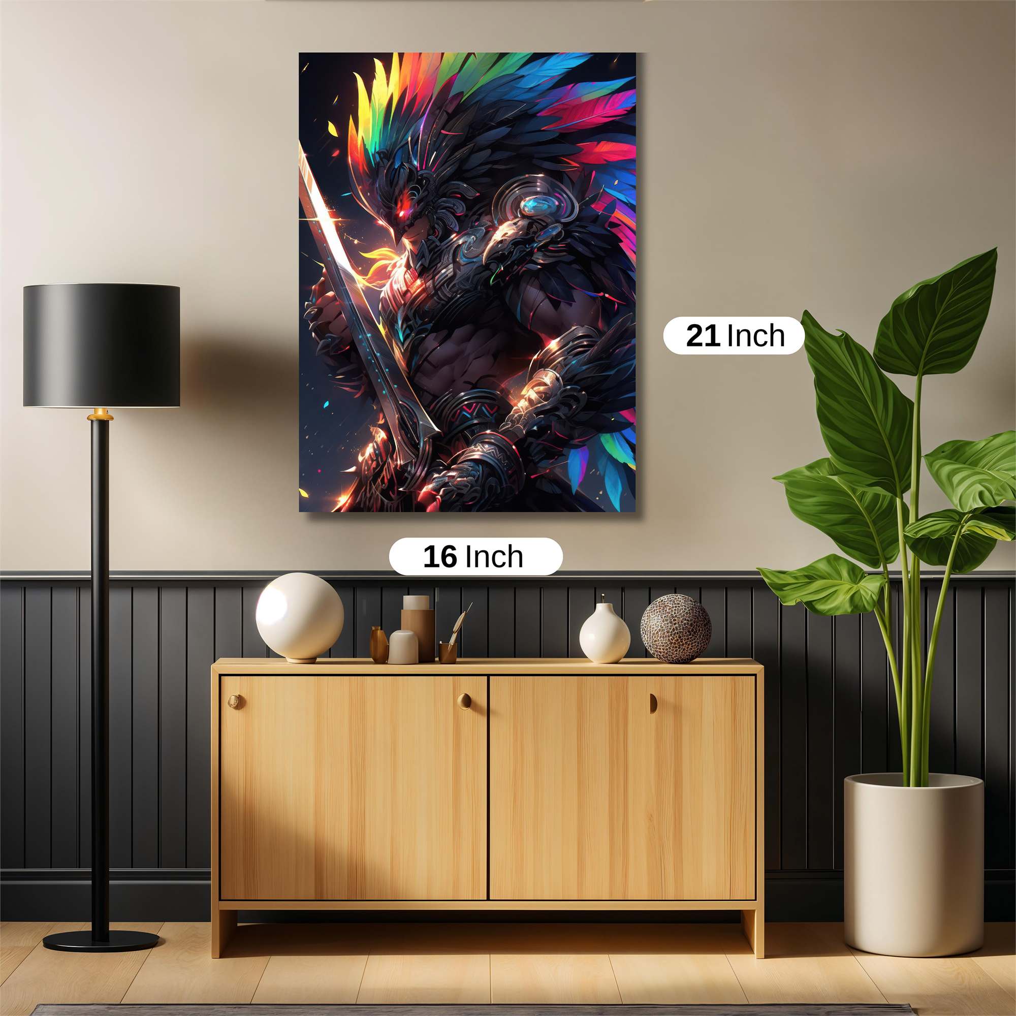Rainbow Warrior Safe Wall Magnetic / M