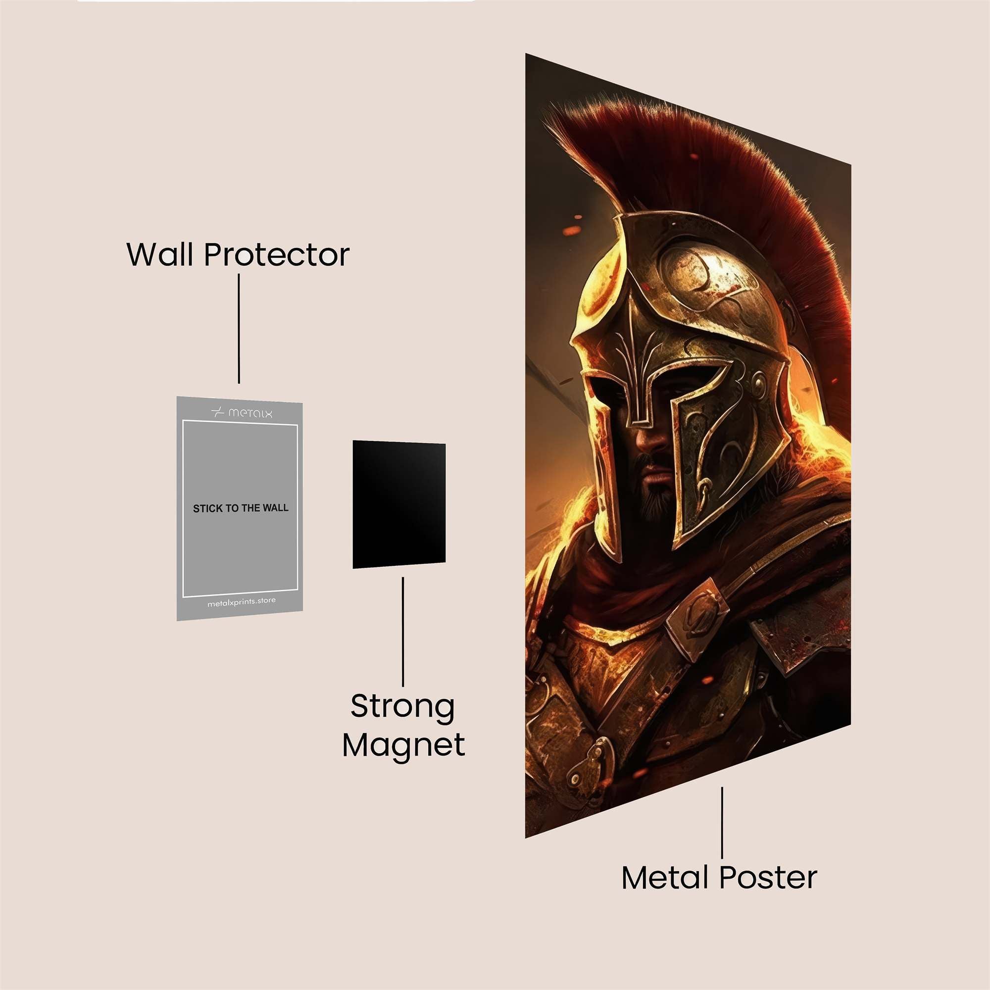 Spartan Valor Safe Wall Magnetic / M