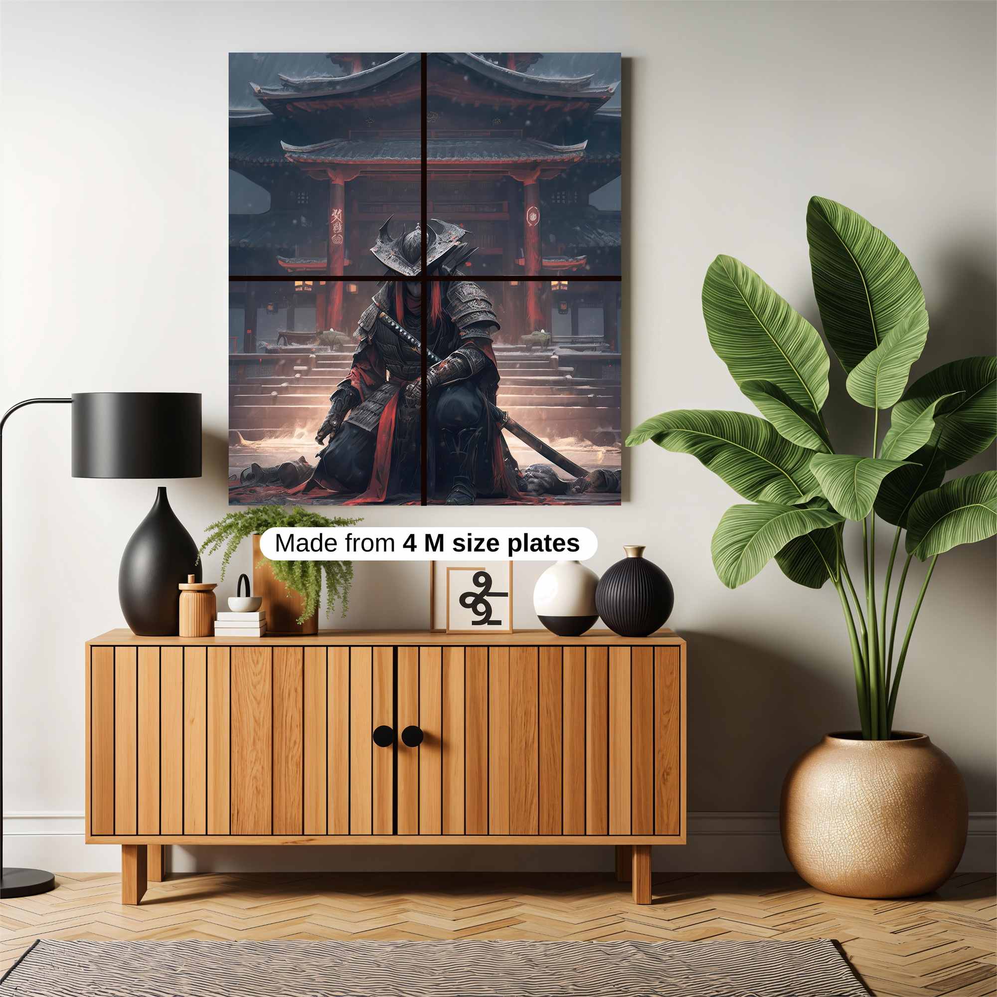 Samurai Silence Safe Wall Magnetic / M