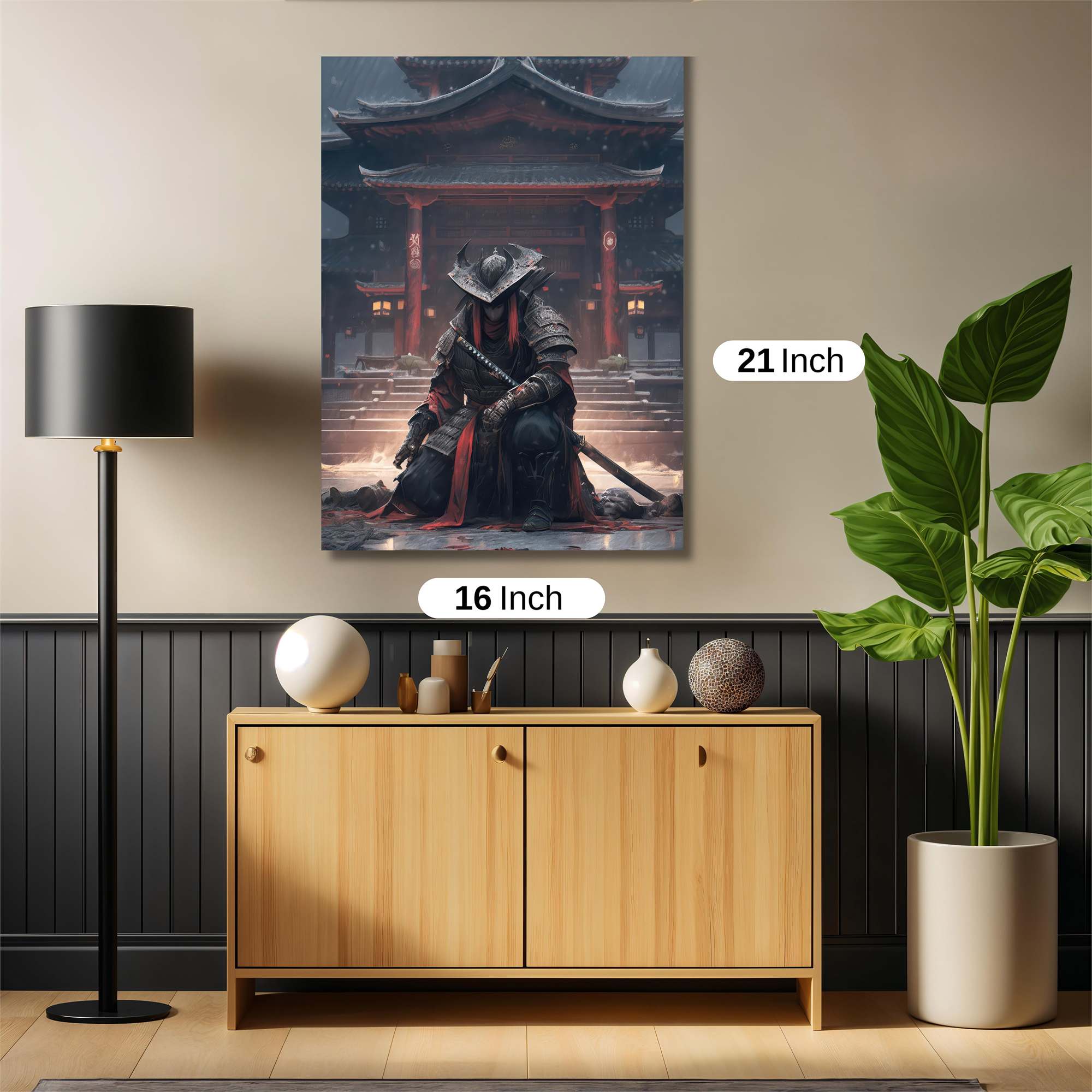 Samurai Silence Safe Wall Magnetic / M