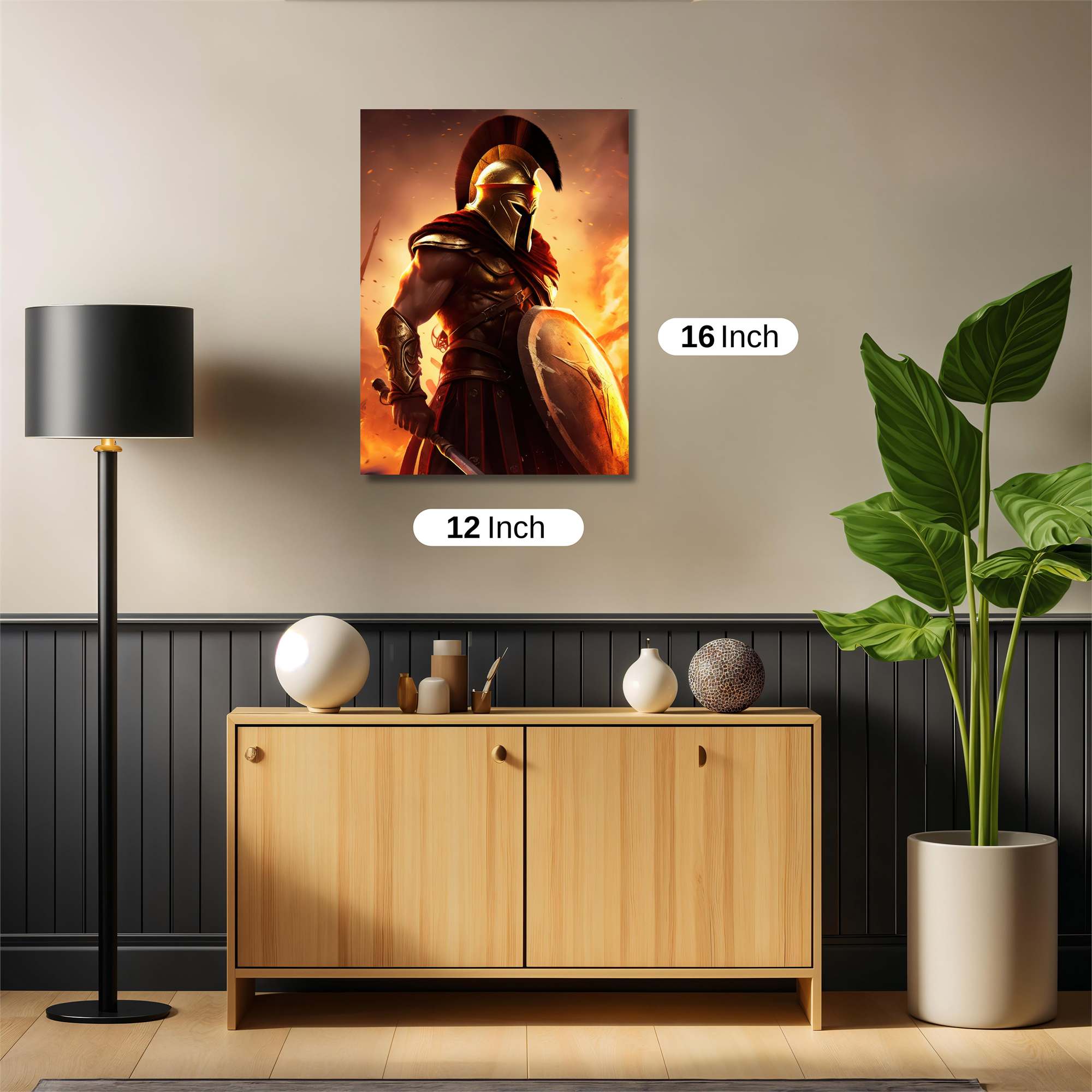 Spartan Blaze Safe Wall Magnetic / M