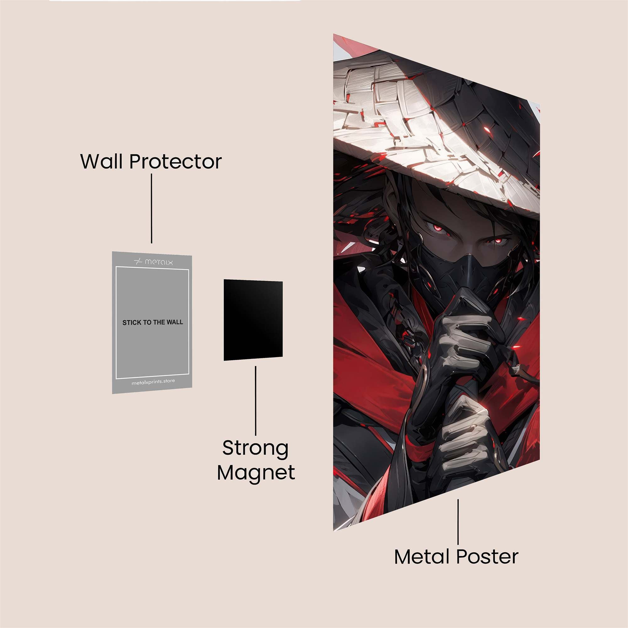 ShadowWhisper Safe Wall Magnetic / M