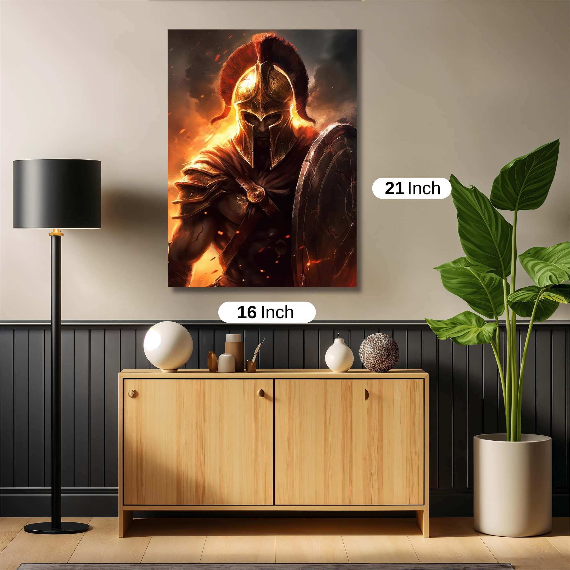 Spartan Blaze Safe Wall Magnetic / M
