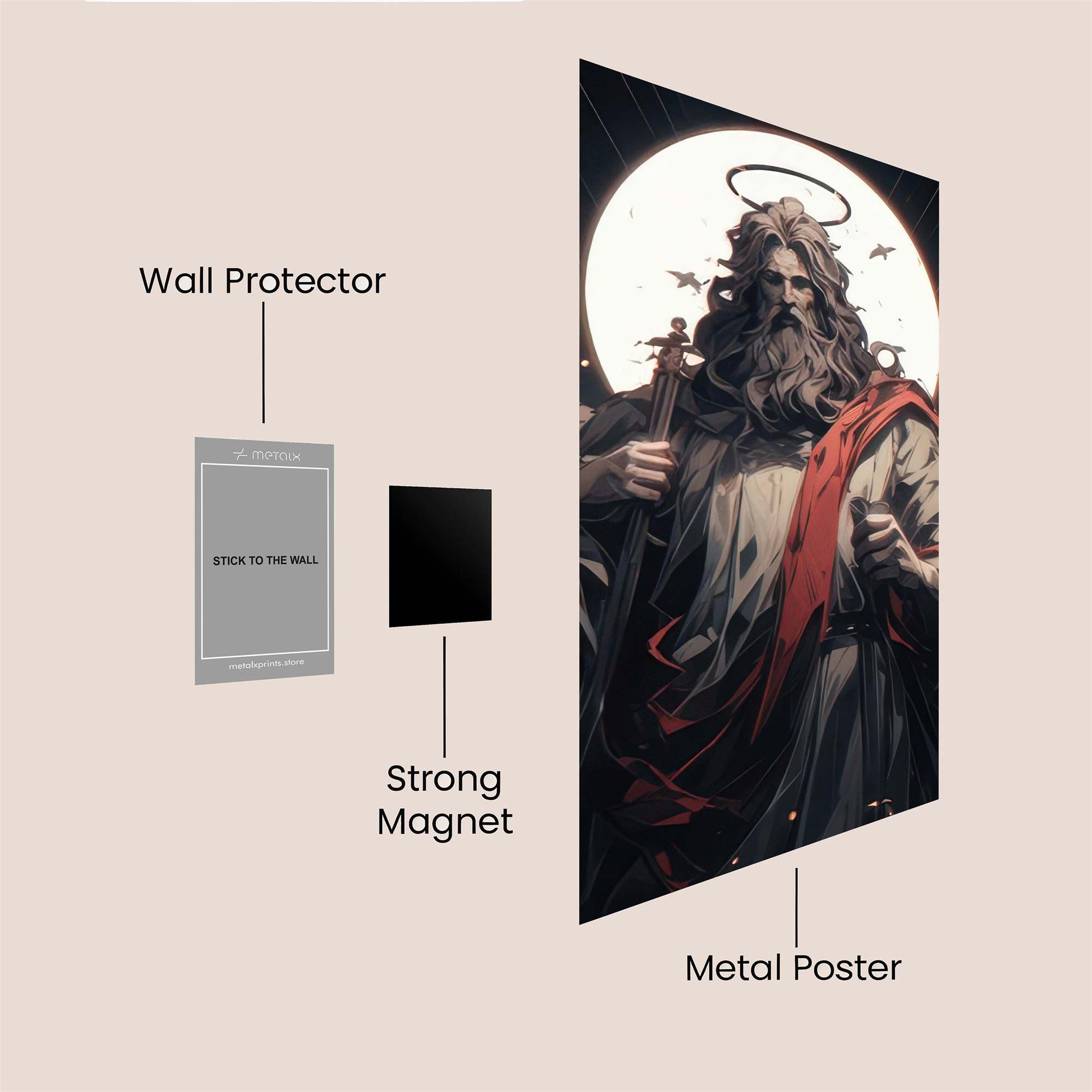 Virgin Serenity Safe Wall Magnetic / M