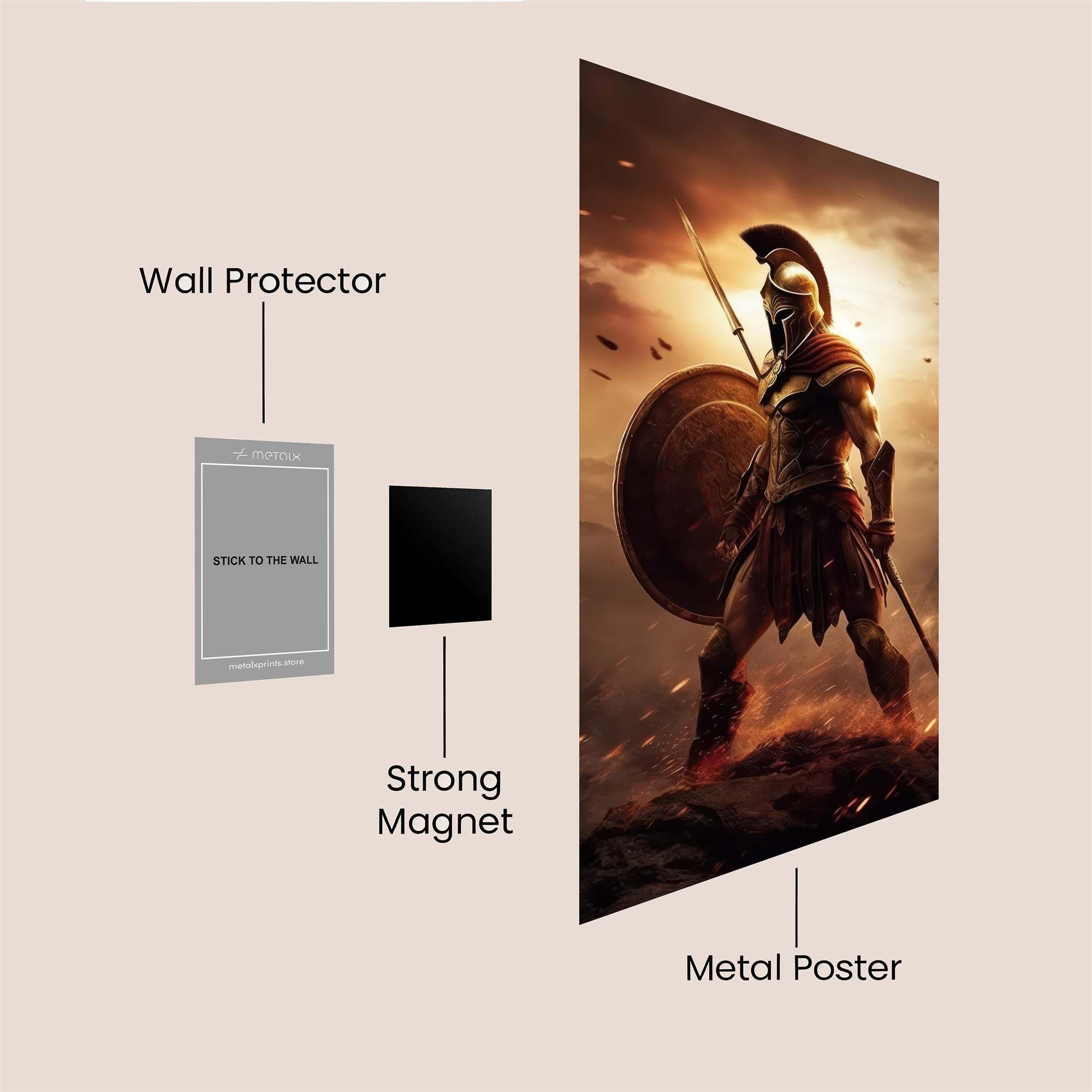 Spartan Valor Safe Wall Magnetic / M