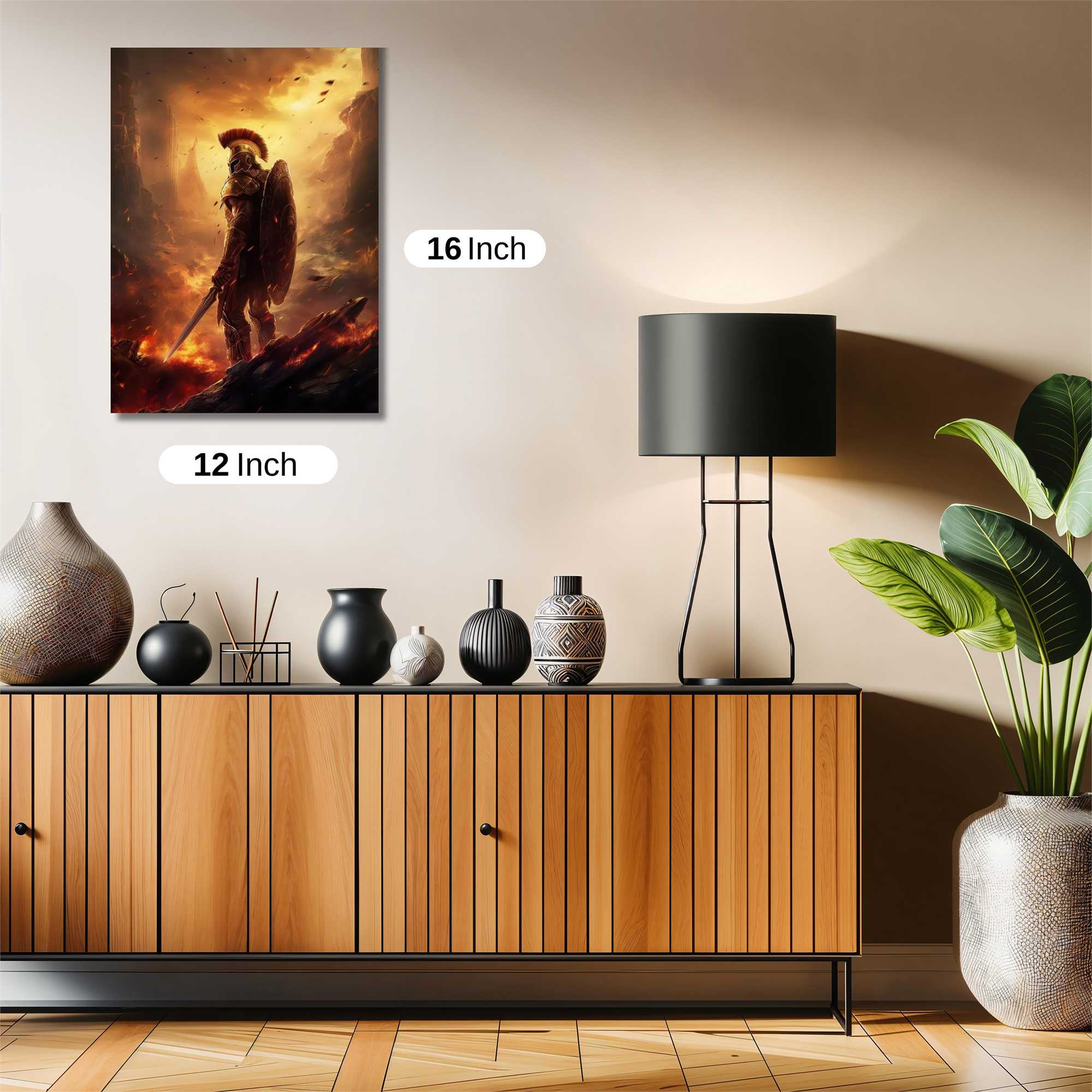 Spartan Inferno Safe Wall Magnetic / M