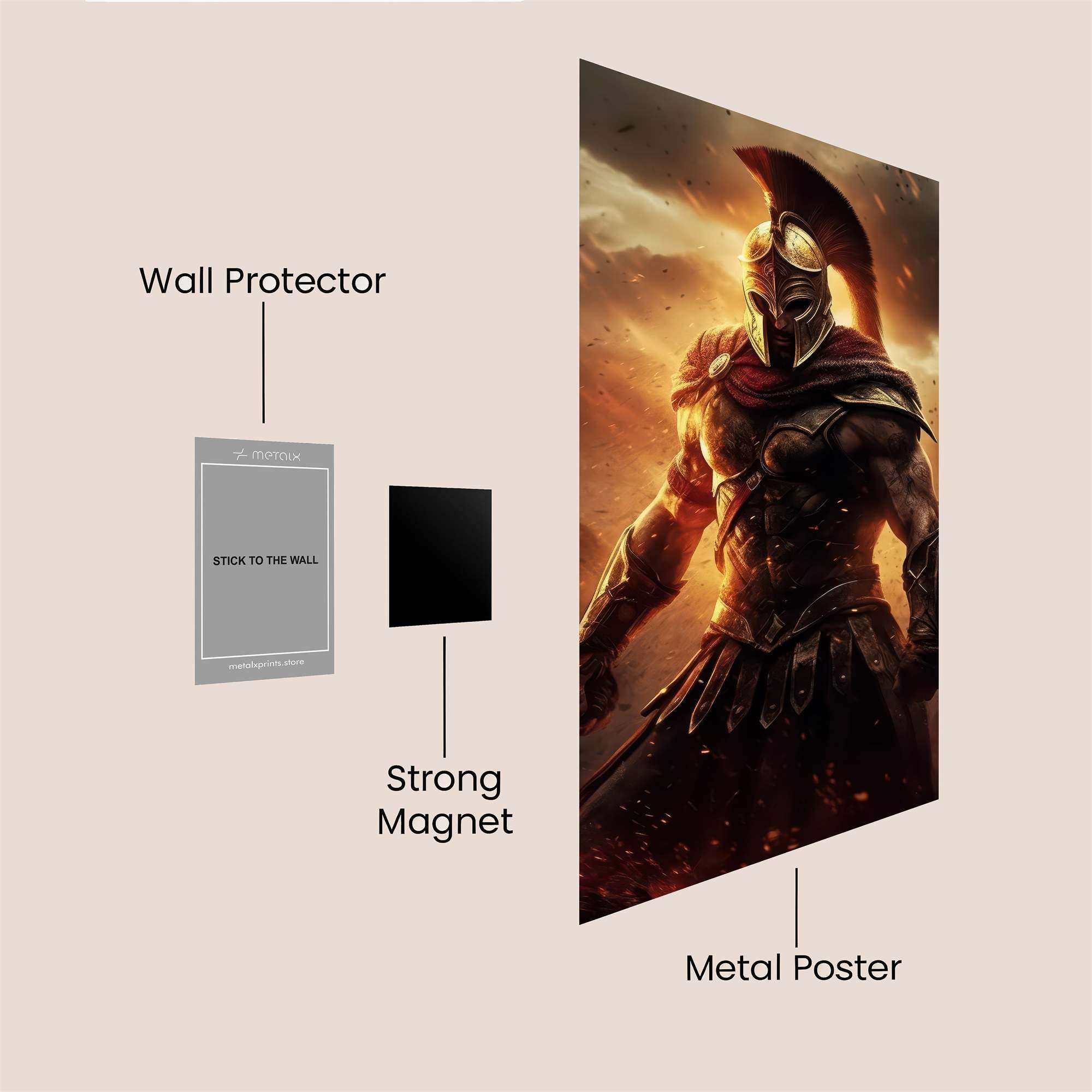 Spartan Inferno Safe Wall Magnetic / M