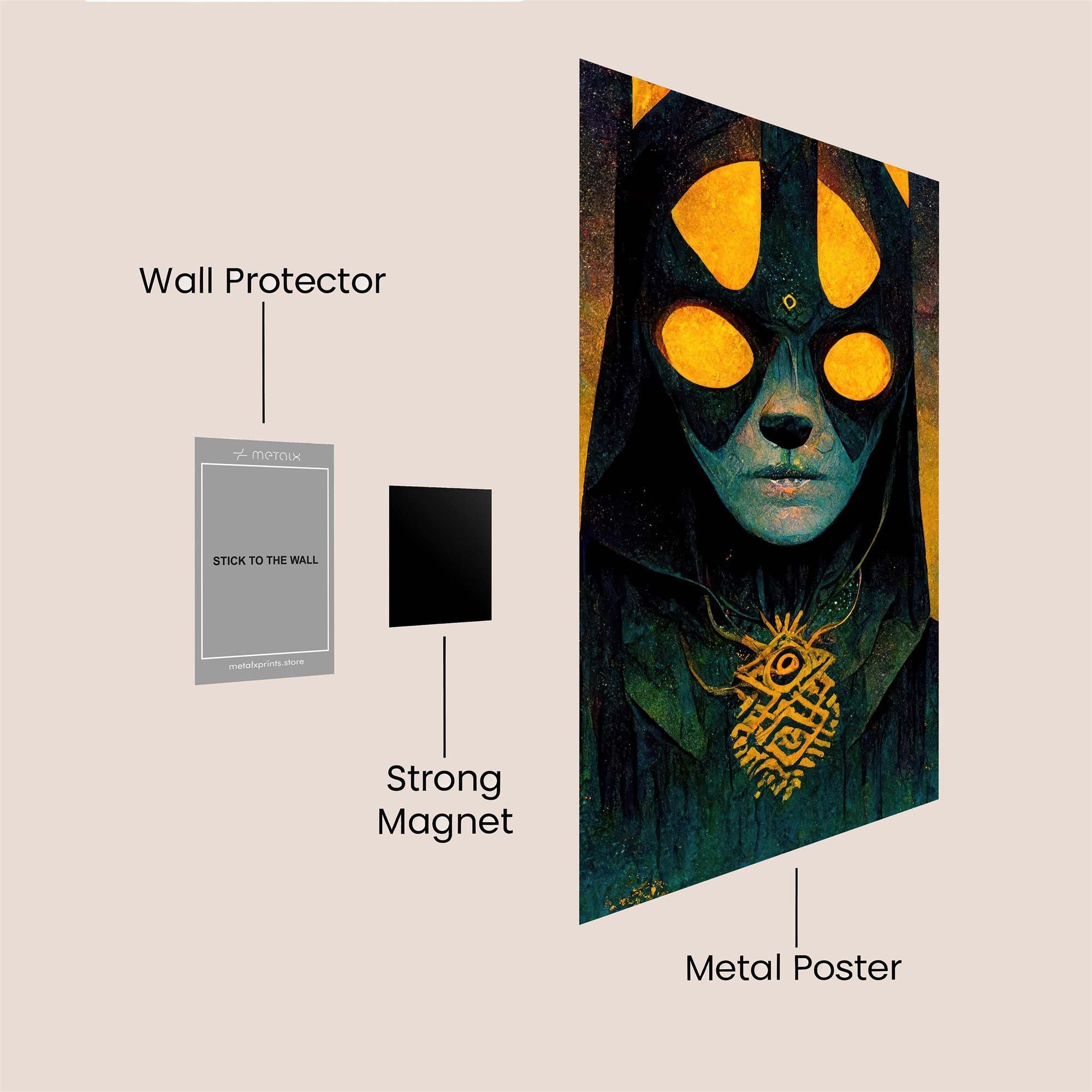 Mystic Enigma Safe Wall Magnetic / M