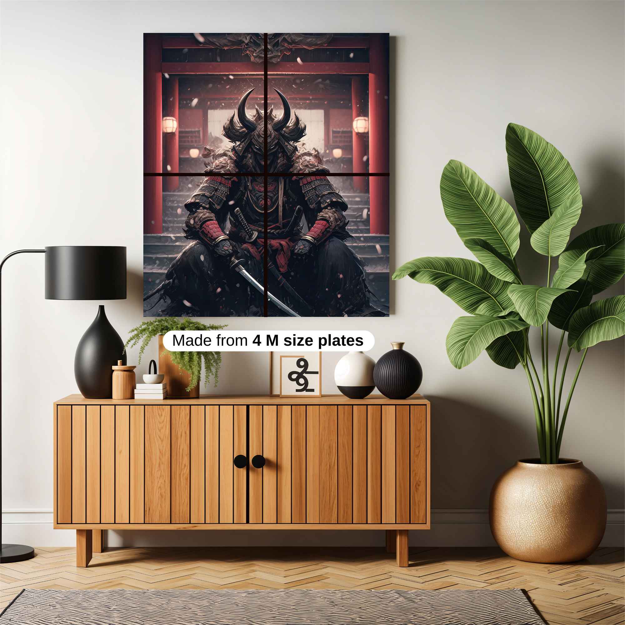 Oni Samurai Safe Wall Magnetic / M