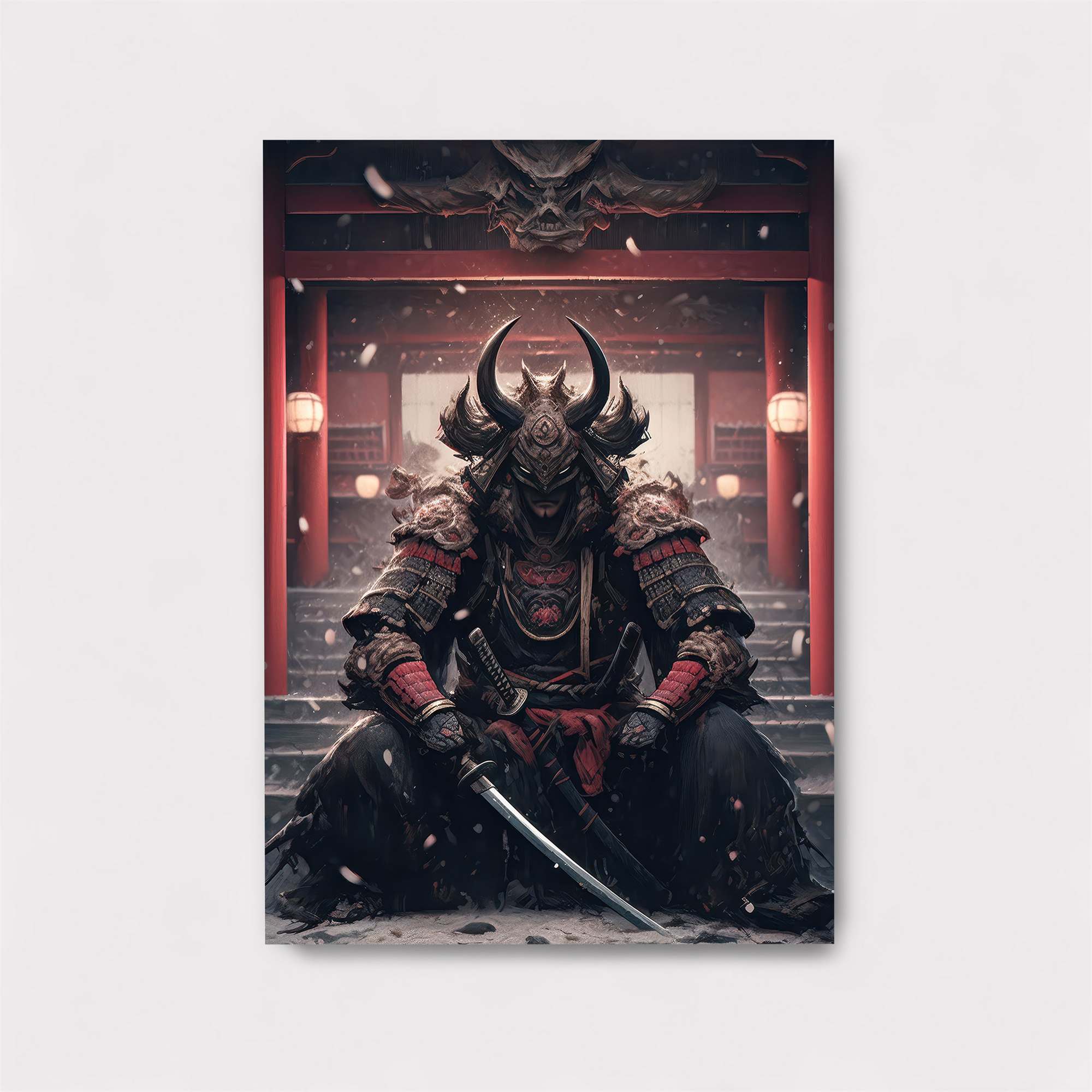 Oni Samurai Safe Wall Magnetic / M