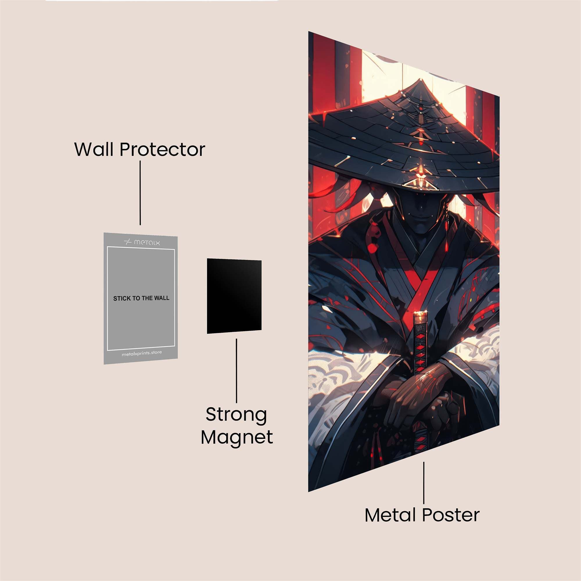 Ronin Radiant Safe Wall Magnetic / M