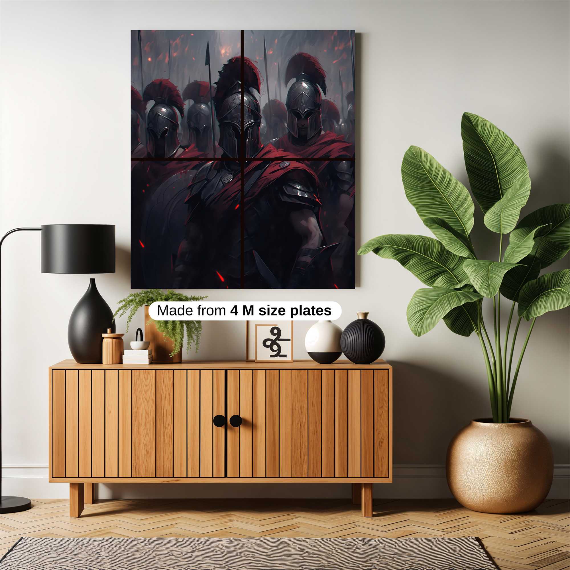 Spartans Blaze Safe Wall Magnetic / M